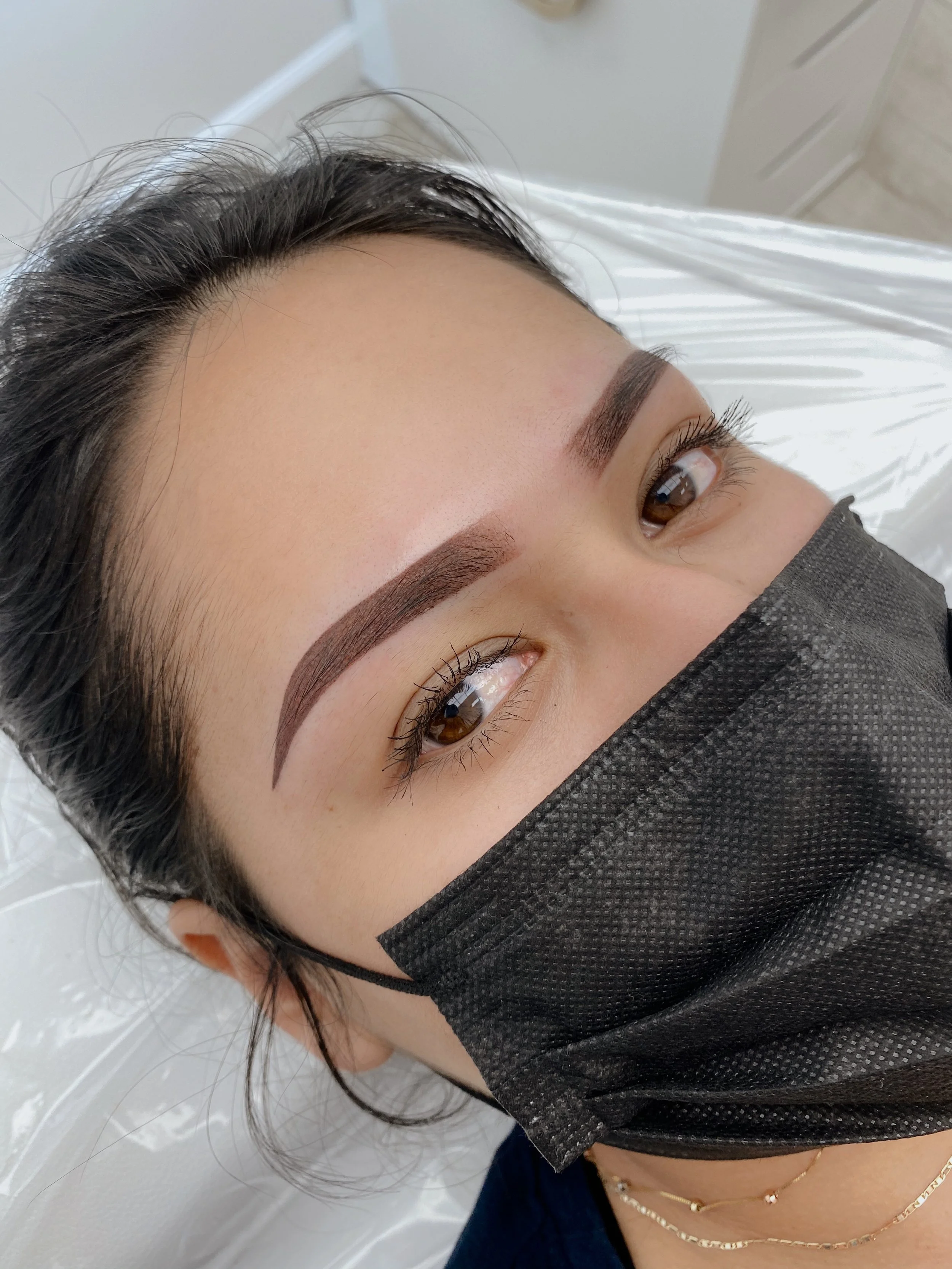 Ombre powder brows