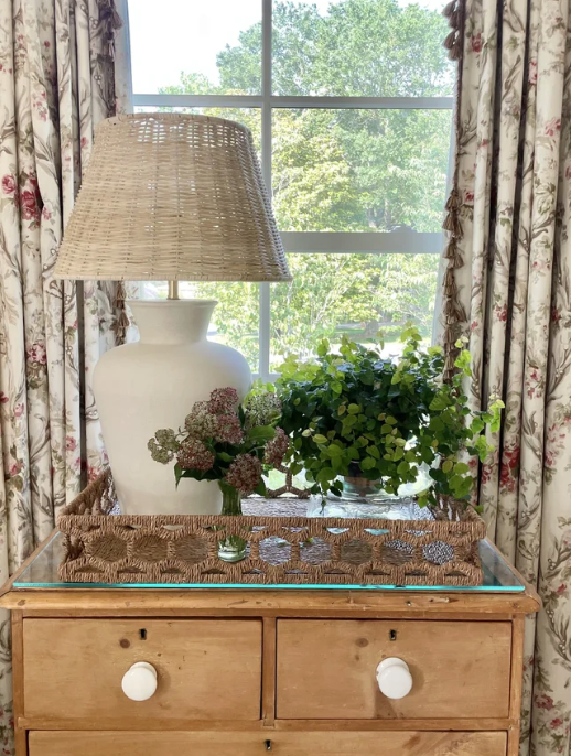 Styling a Table or Chest Drawers