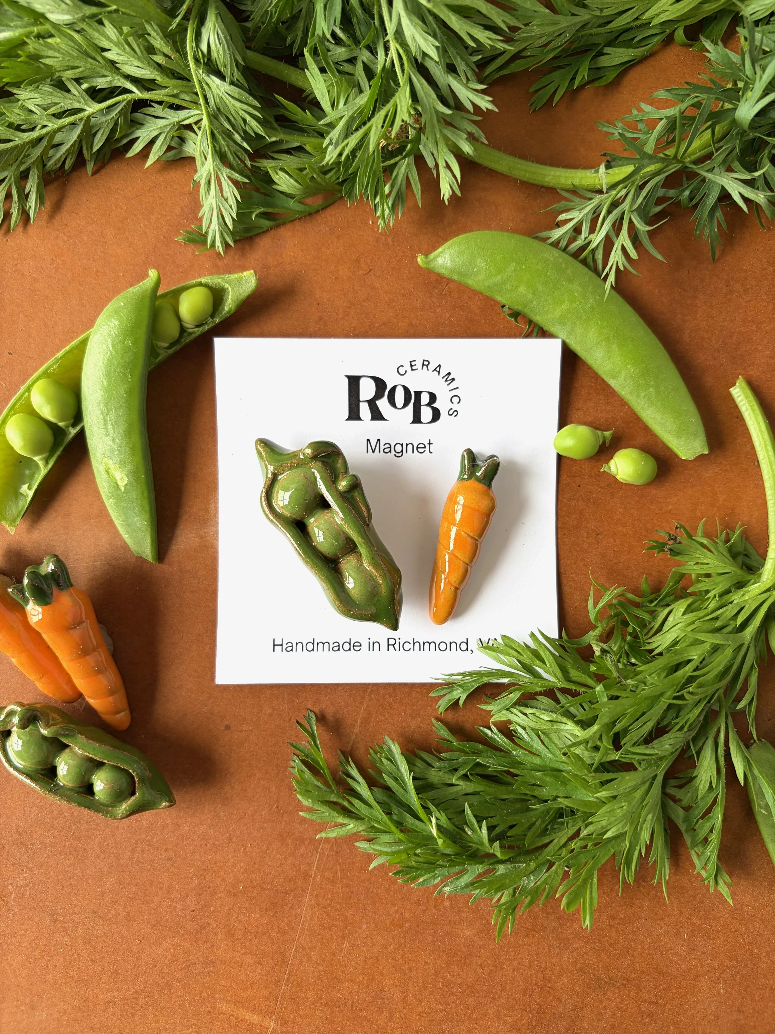 April 2026 Magnet Club: Peas and Carrots