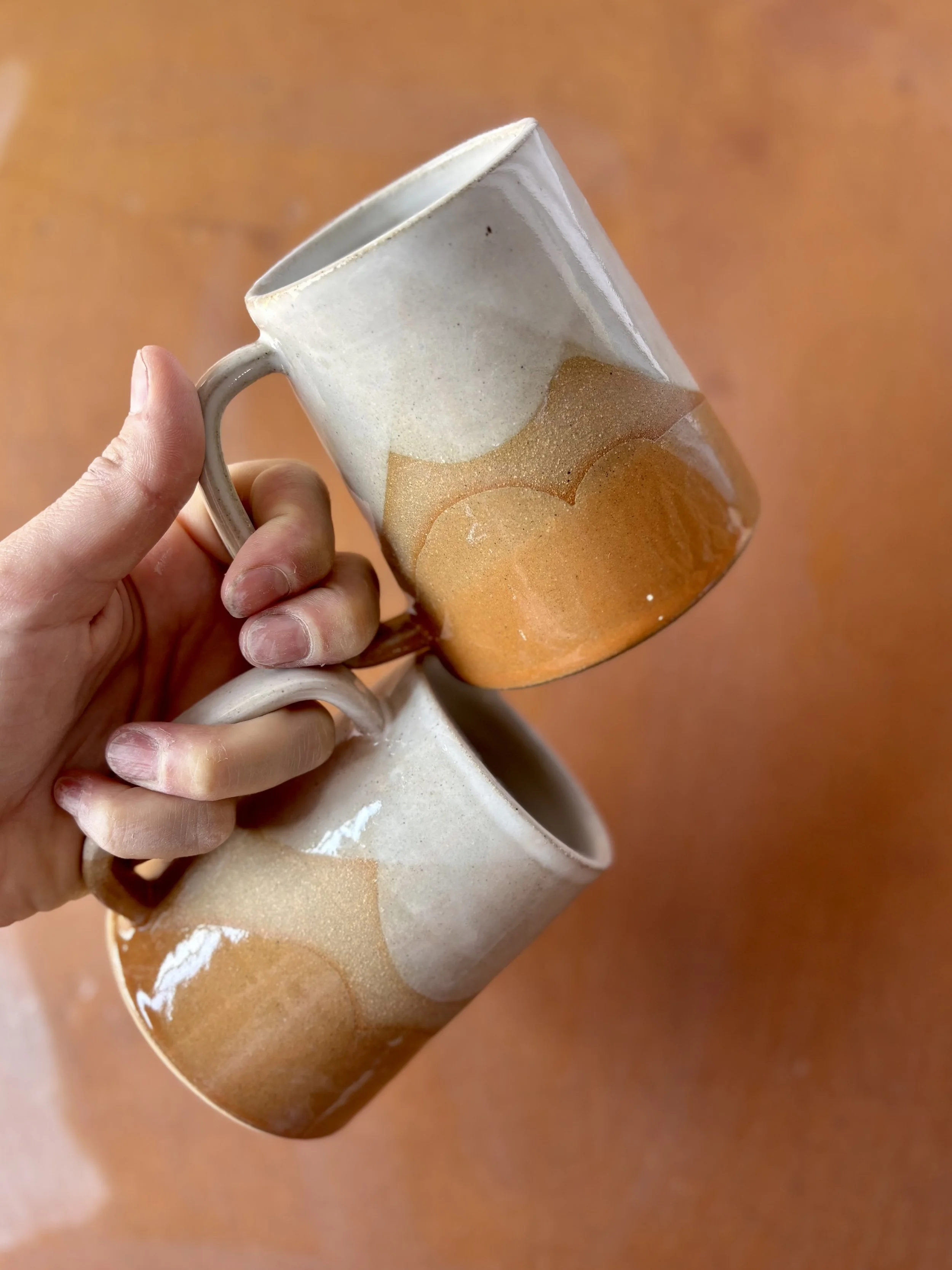 Horizon Mug in Canyon (Orange)