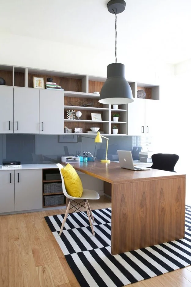 Modern Home Office Interior Design By Nyla Free Designs Inc.