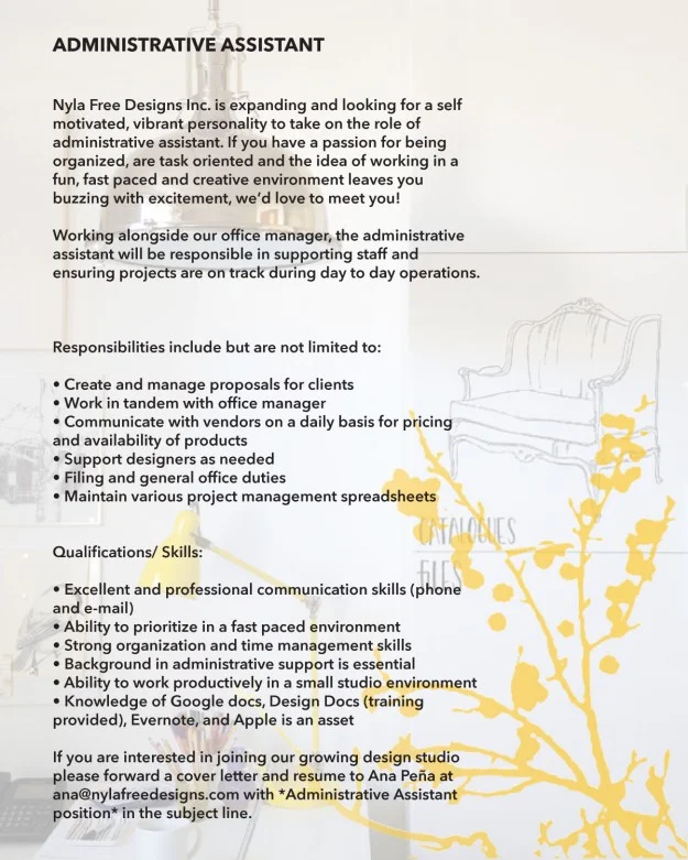 Nyla Free Designs Is Hiring