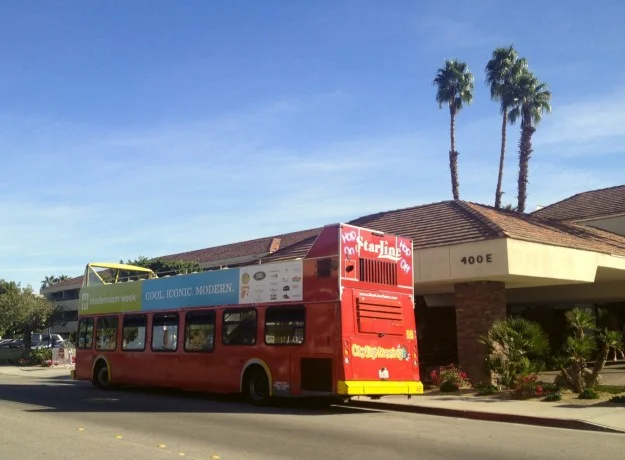 Modernism Week: Double Decker Bus Tour