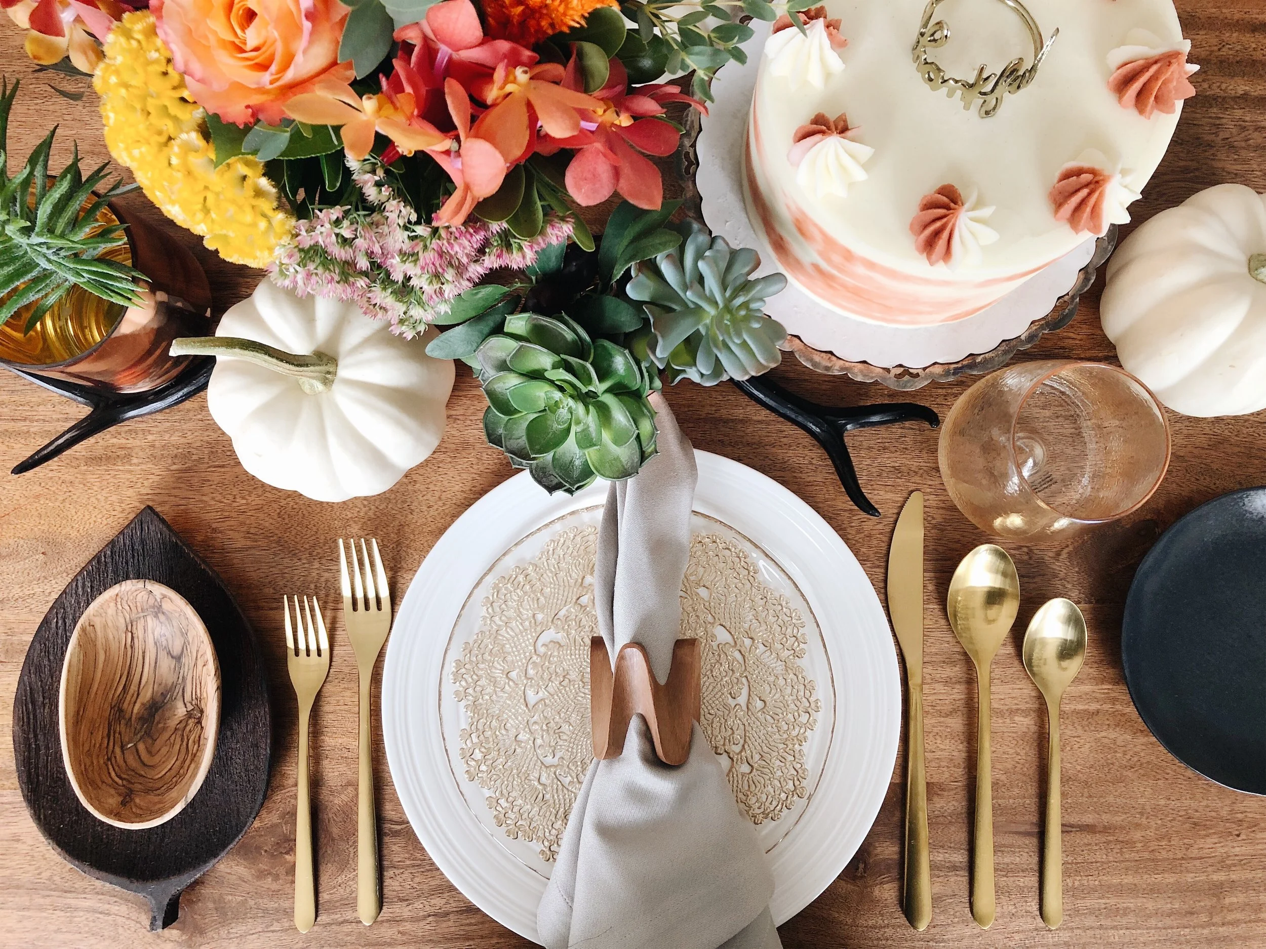 Thanksgiving Table Setting Ideas