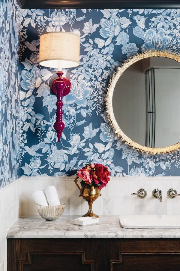 Divine Reveal 2018: Traditional Powder Room