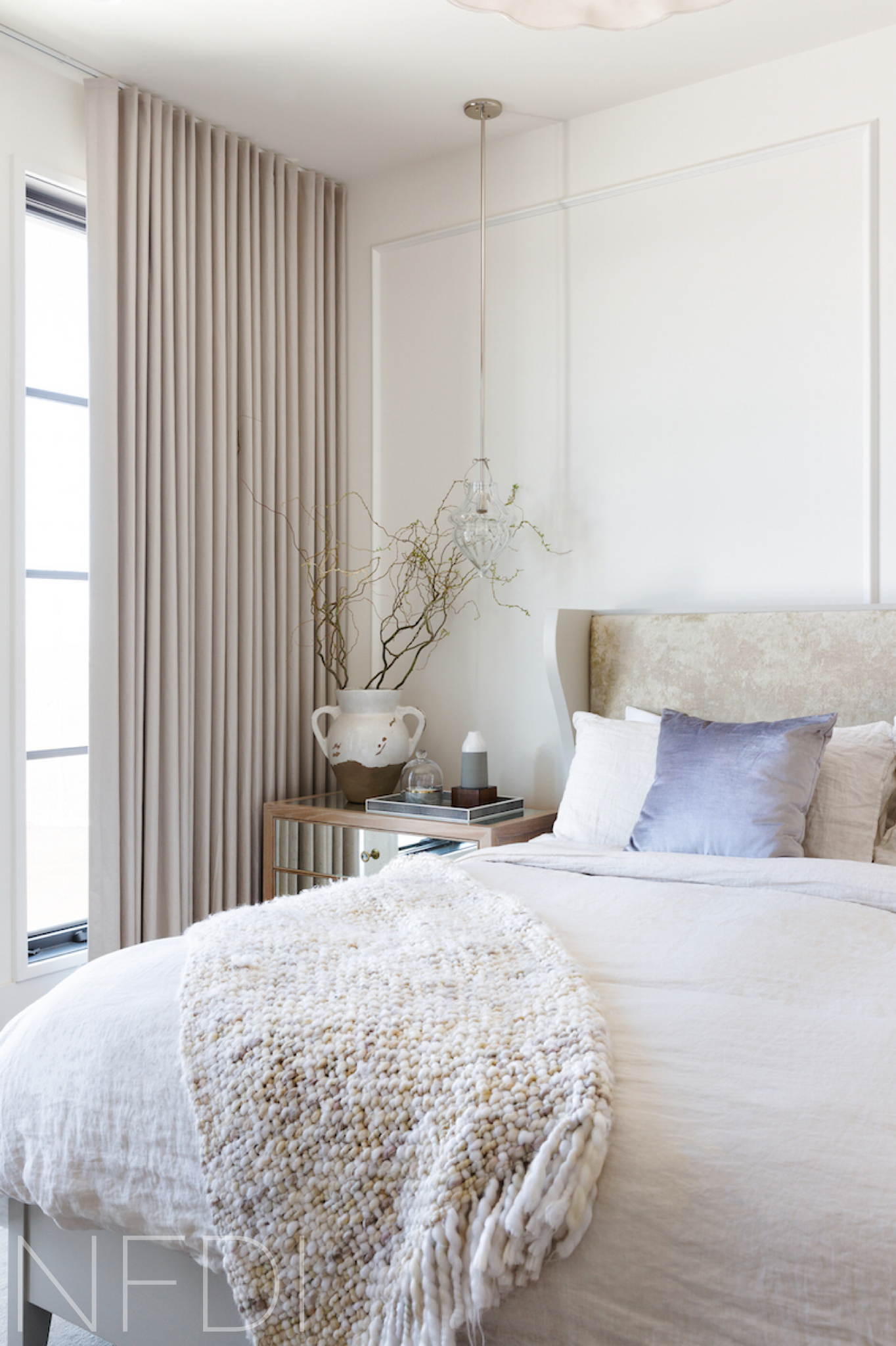 Nyla Free Designs Inc. - PROJECT REVEAL: Country House Master Bedroom