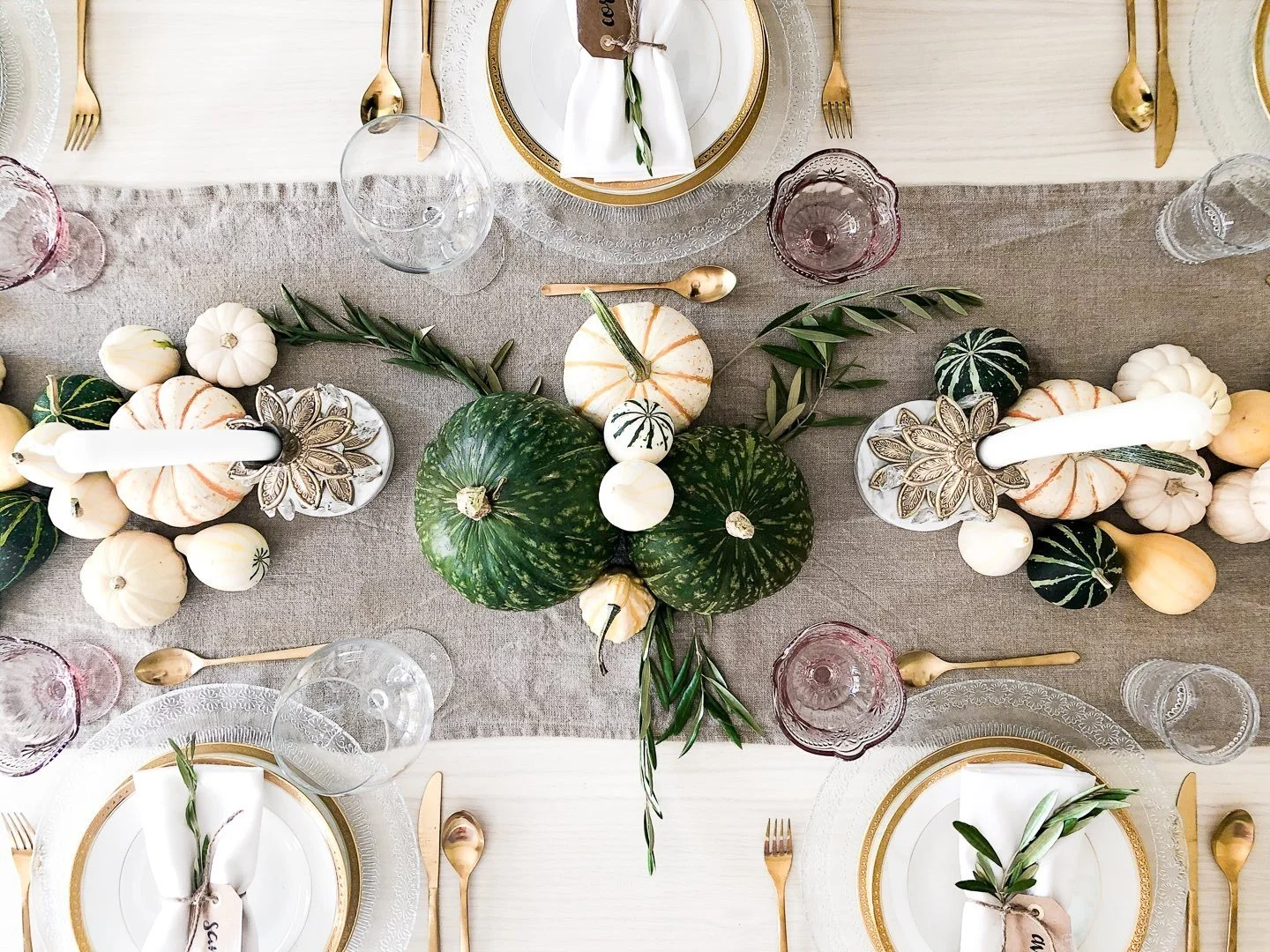 How to Set a Thanksgiving Table