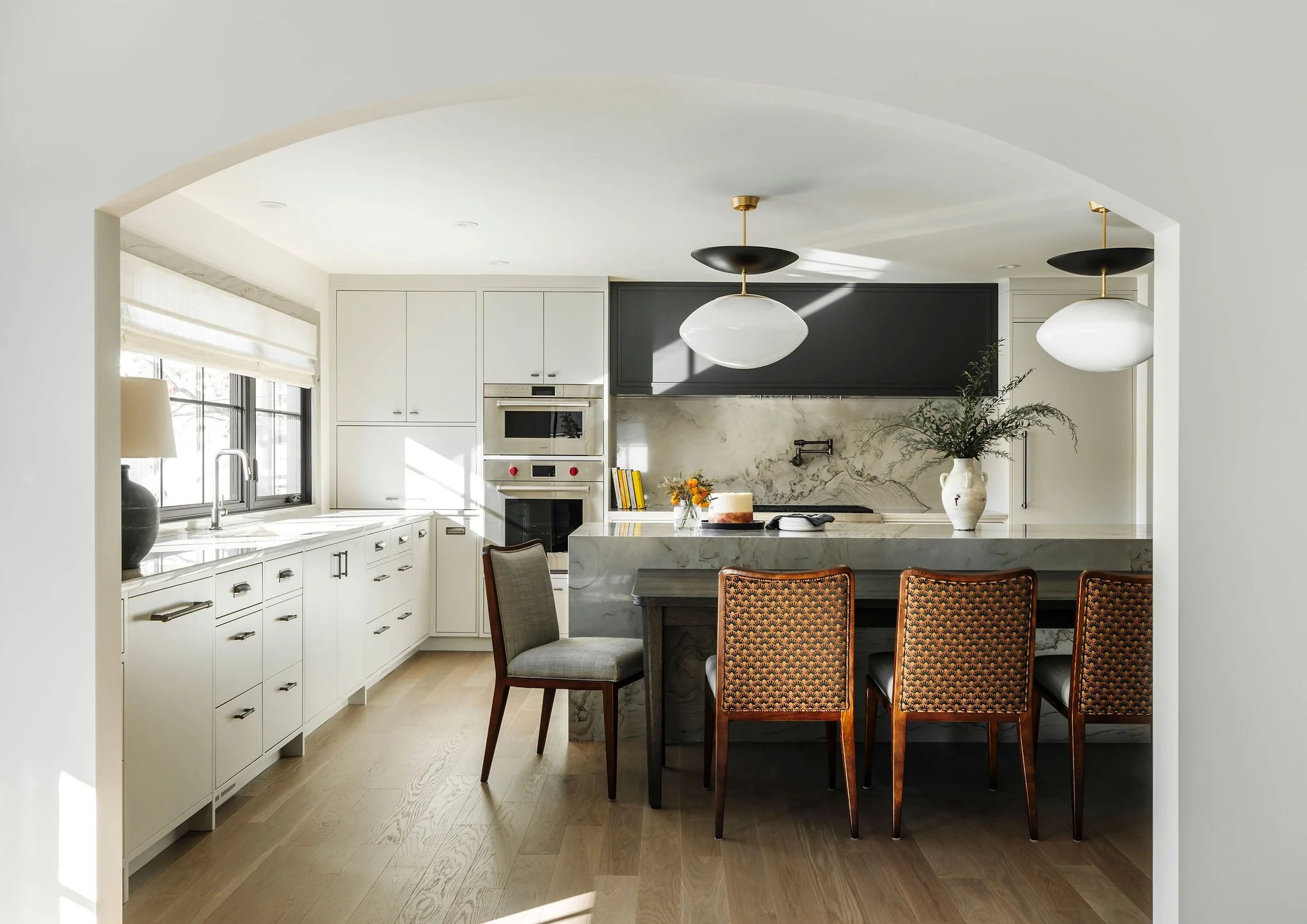  Contemporary Kitchen Interior Design, Scarboro Bungalow, Calgary Interior Designer Nyla Free Designs, Michelle Johnson Photography. 