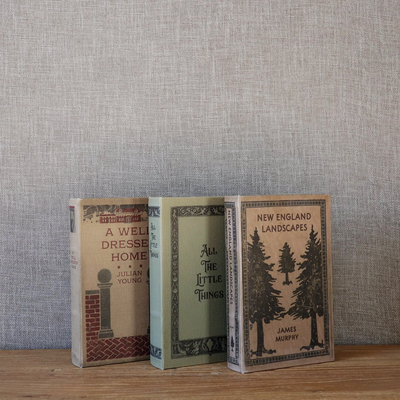 Large Canvas Book Box