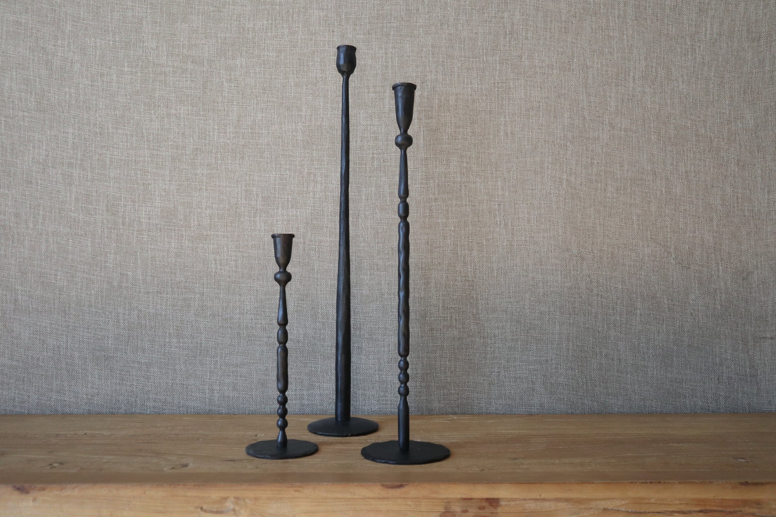 Forest Taper Candle Holders