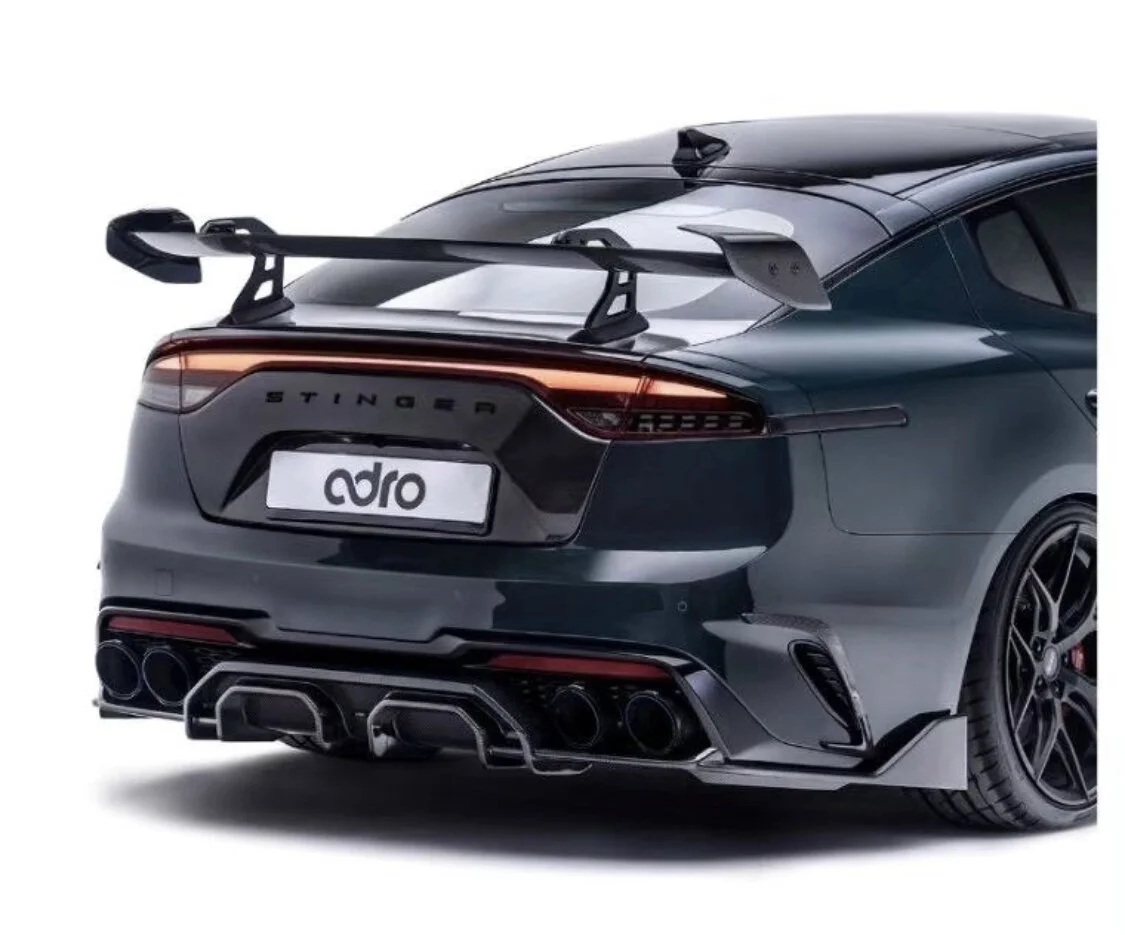G33＋HD-5 Stinger 2018-2022 Kia Stinger AWD STILLEN Front Splitte [Unpainted]