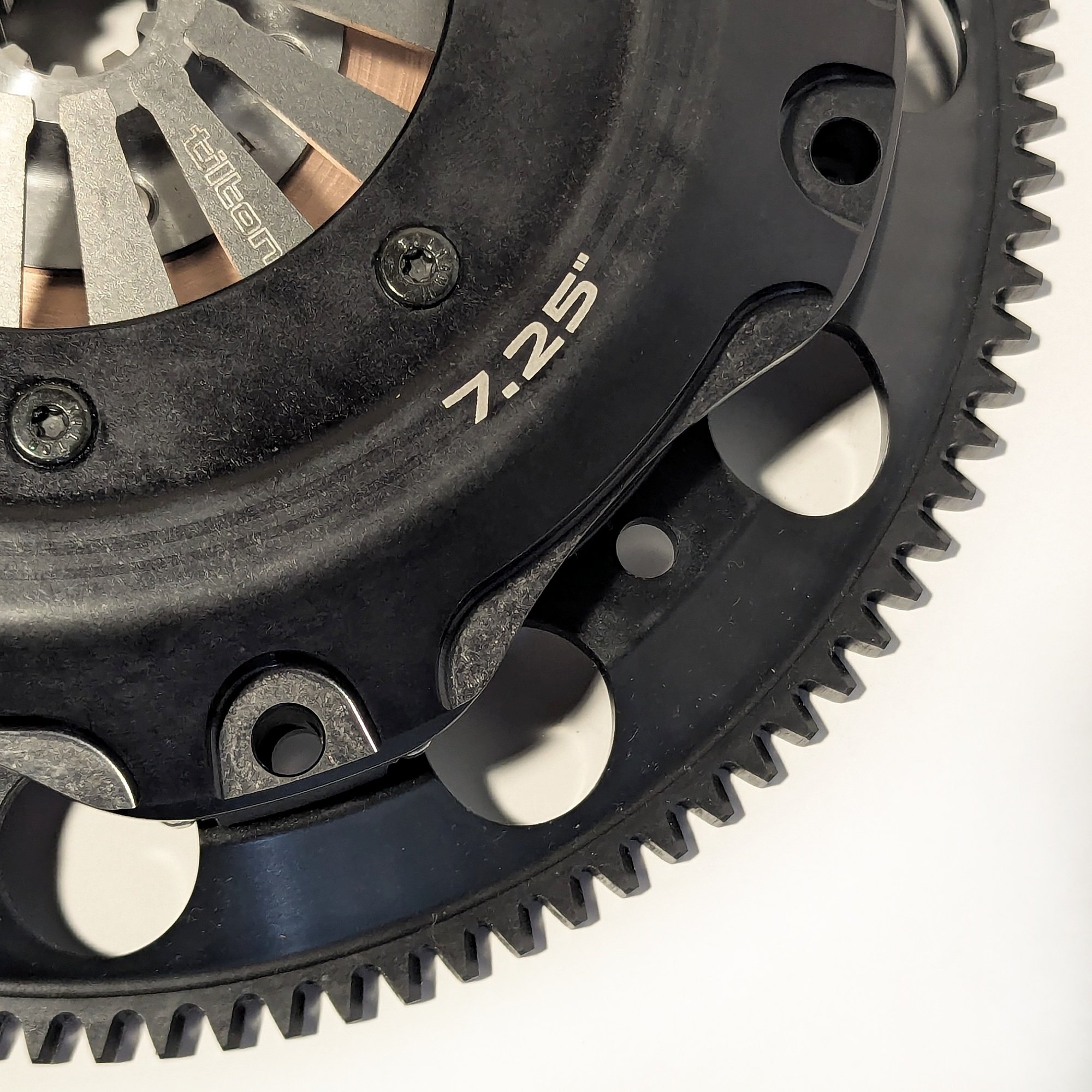 tilton OT-185 OT-II Clutch on Huffaker Flywheel.jpg