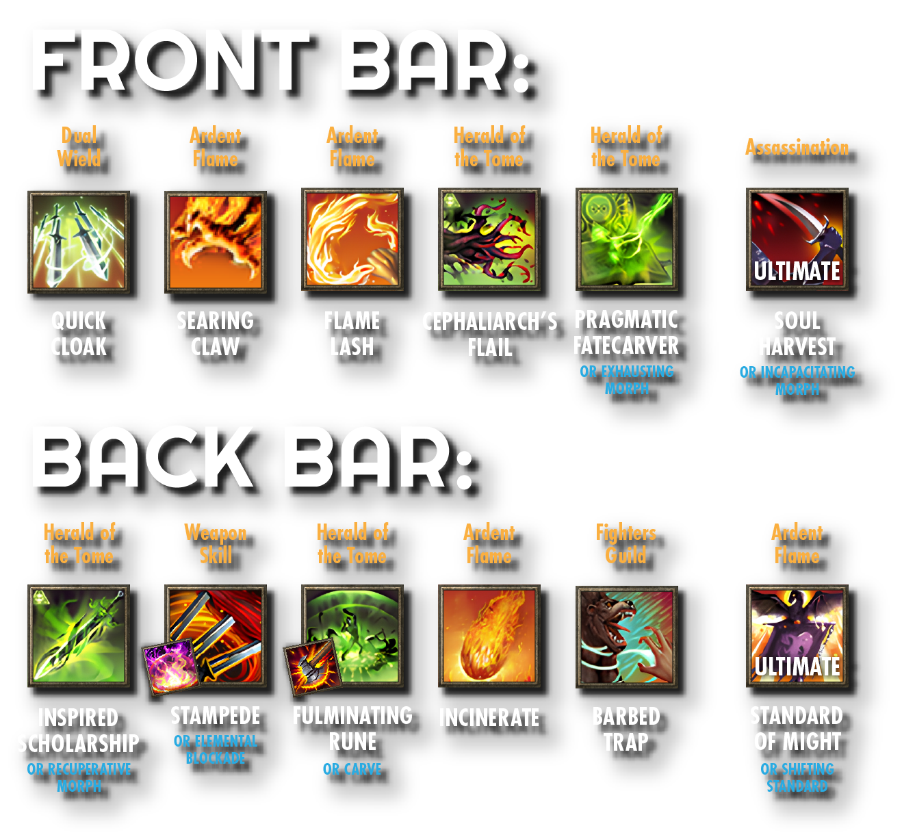 Flame Lash - Advanced No Banner Setup