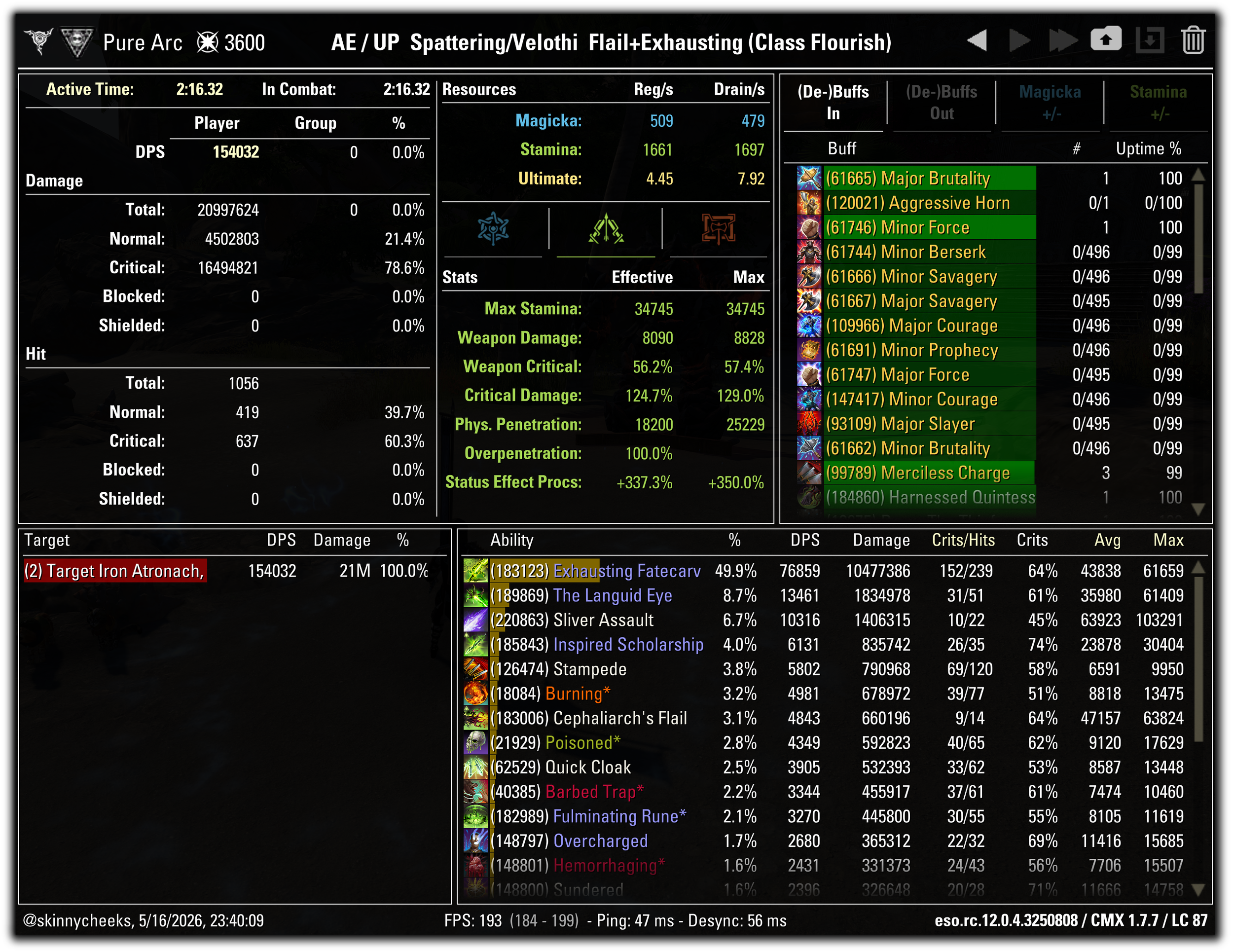 Exhausting Morph | Abyssal Emergence + Unbound Potential | Spattering Disjunction