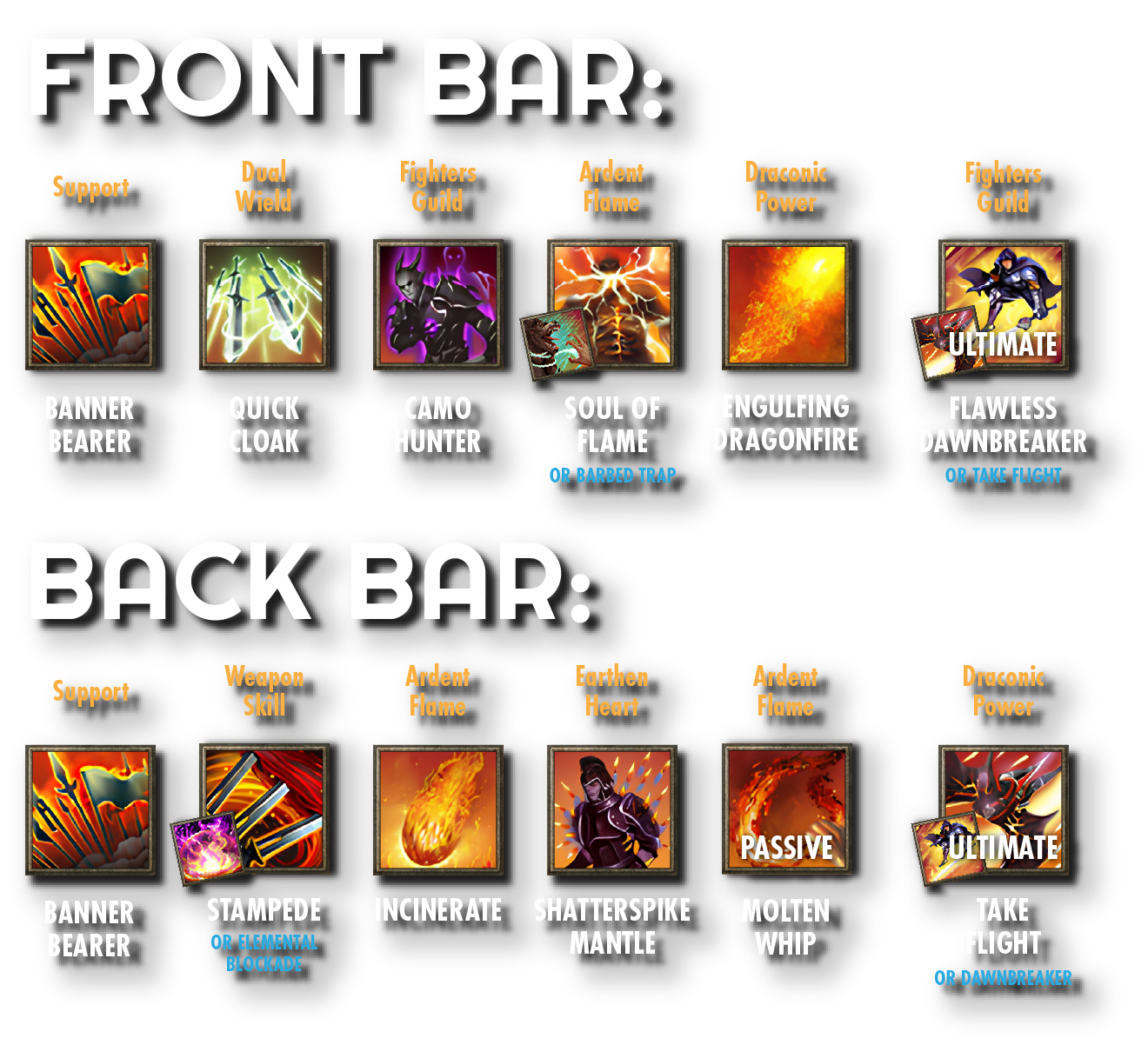 AoE Boss Skill Example - Trap is better for Single Target damage, Soul of Flame is amazing for sustain and decent for AoE damage