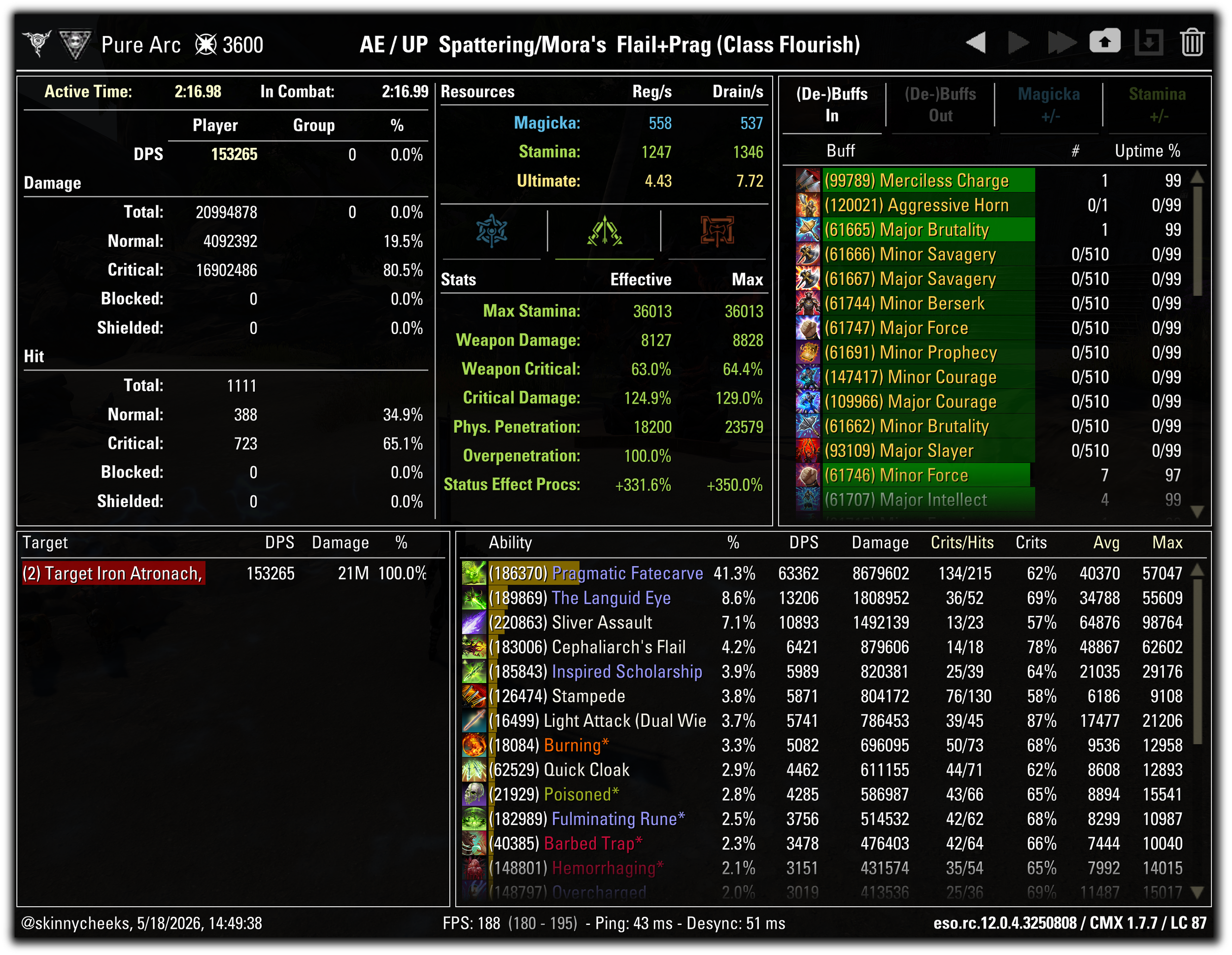 Pragmatic Morph | Abyssal Emergence + Unbound Potential | Spattering Disjunction