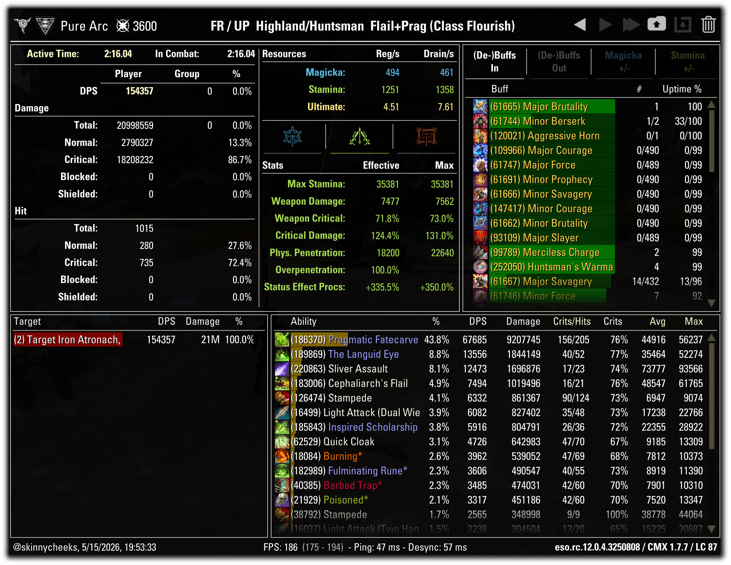 Pragmatic Morph | Fate Realigned + Unbound Potential | Highland Sentinel