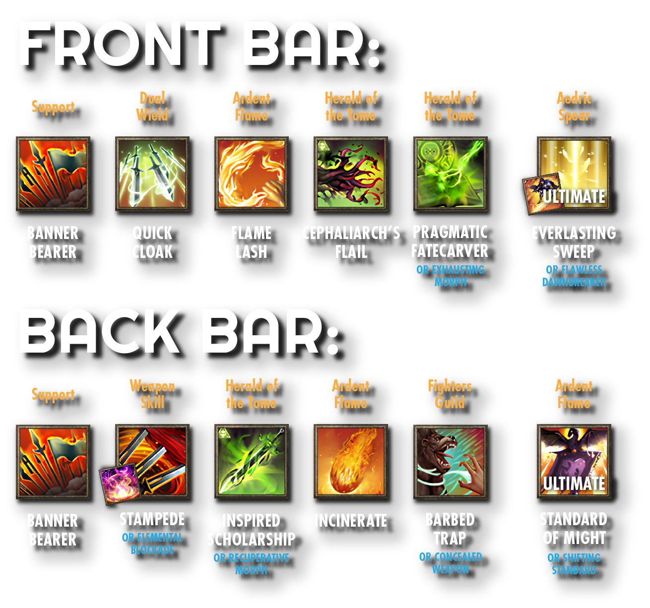 Flame Lash - Banner Bearer Setup