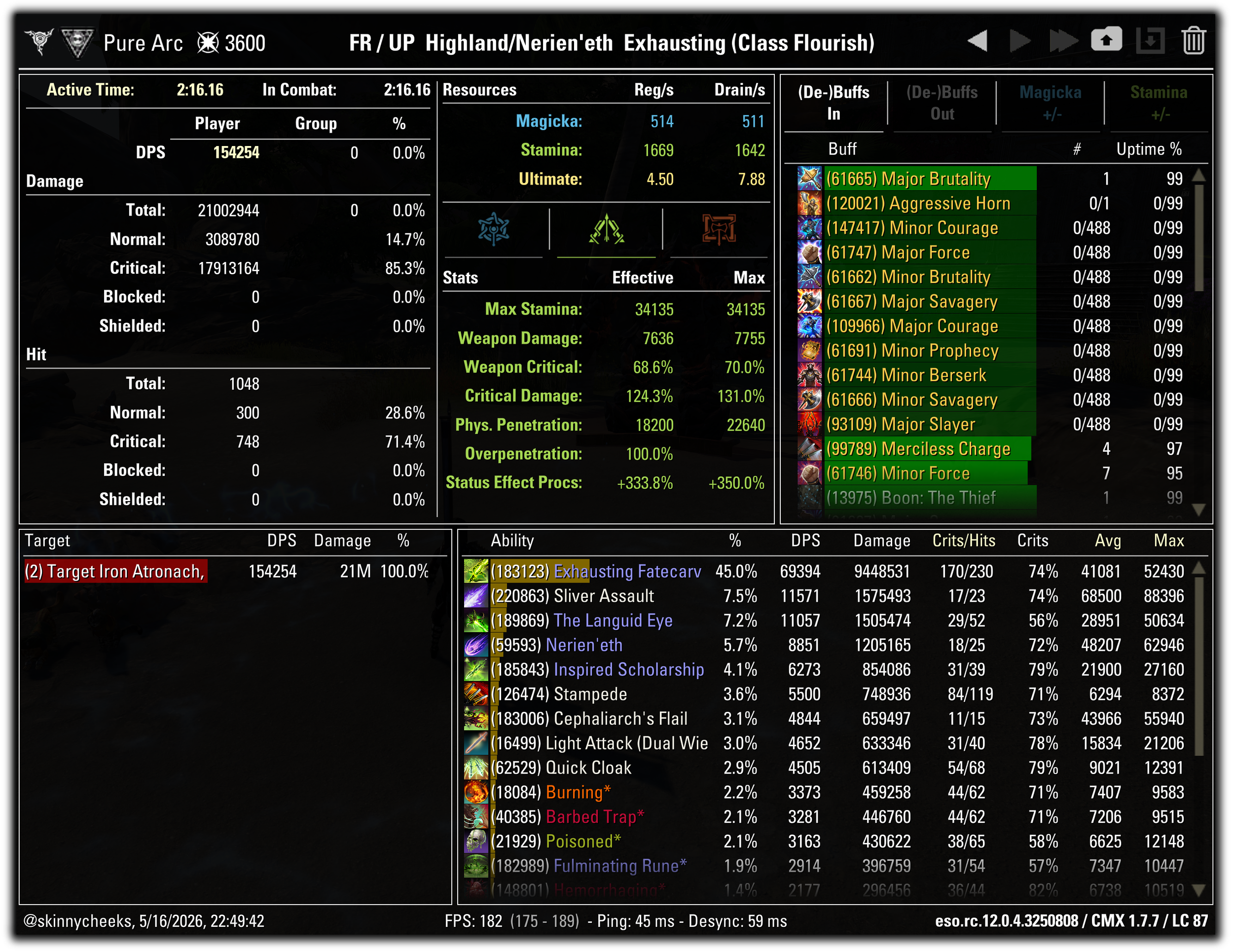 Exhausting Morph | Fate Realigned + Unbound Potential | Highland + Nerien'eth