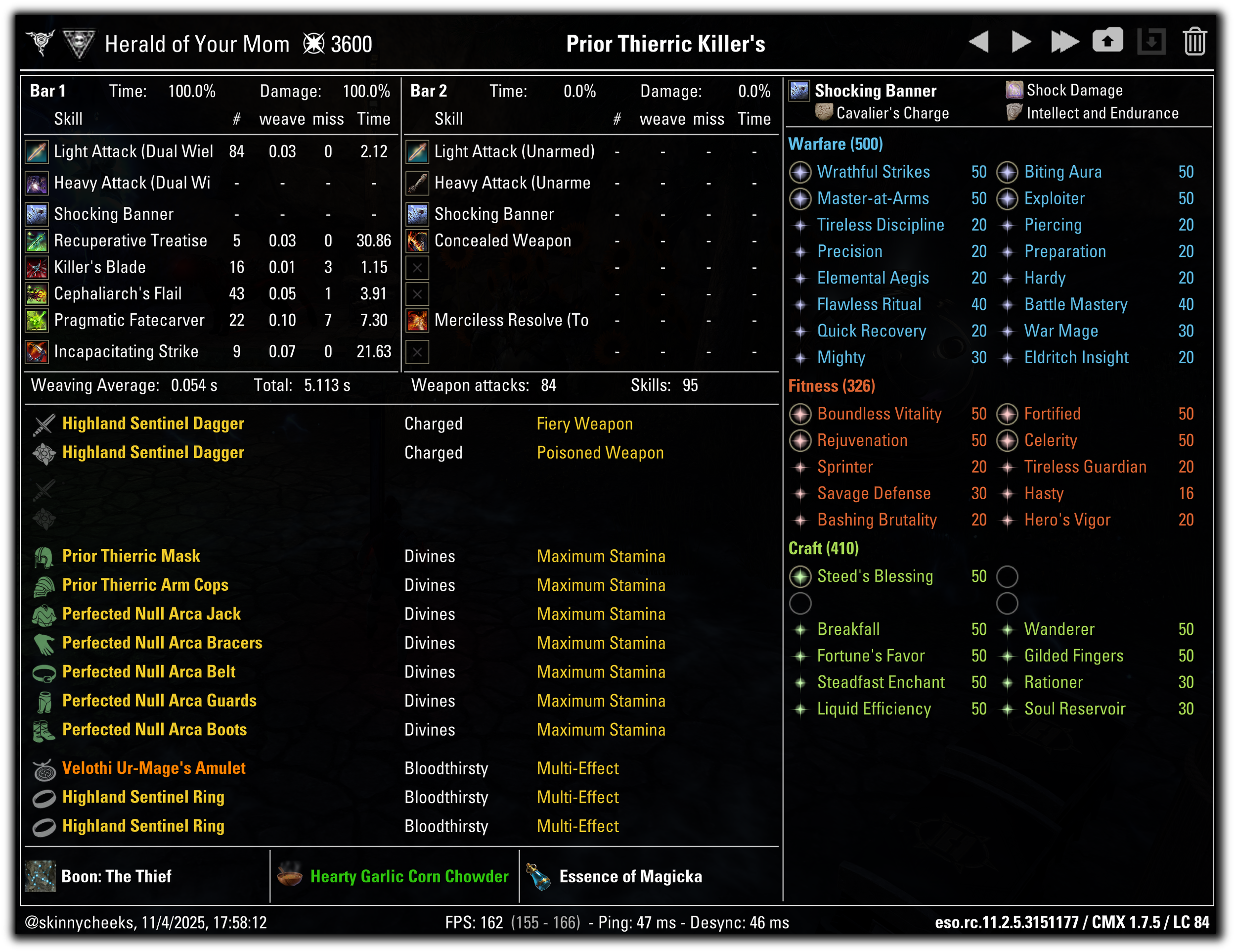 Velothi w/ Prior Thierric (Killer's Blade)