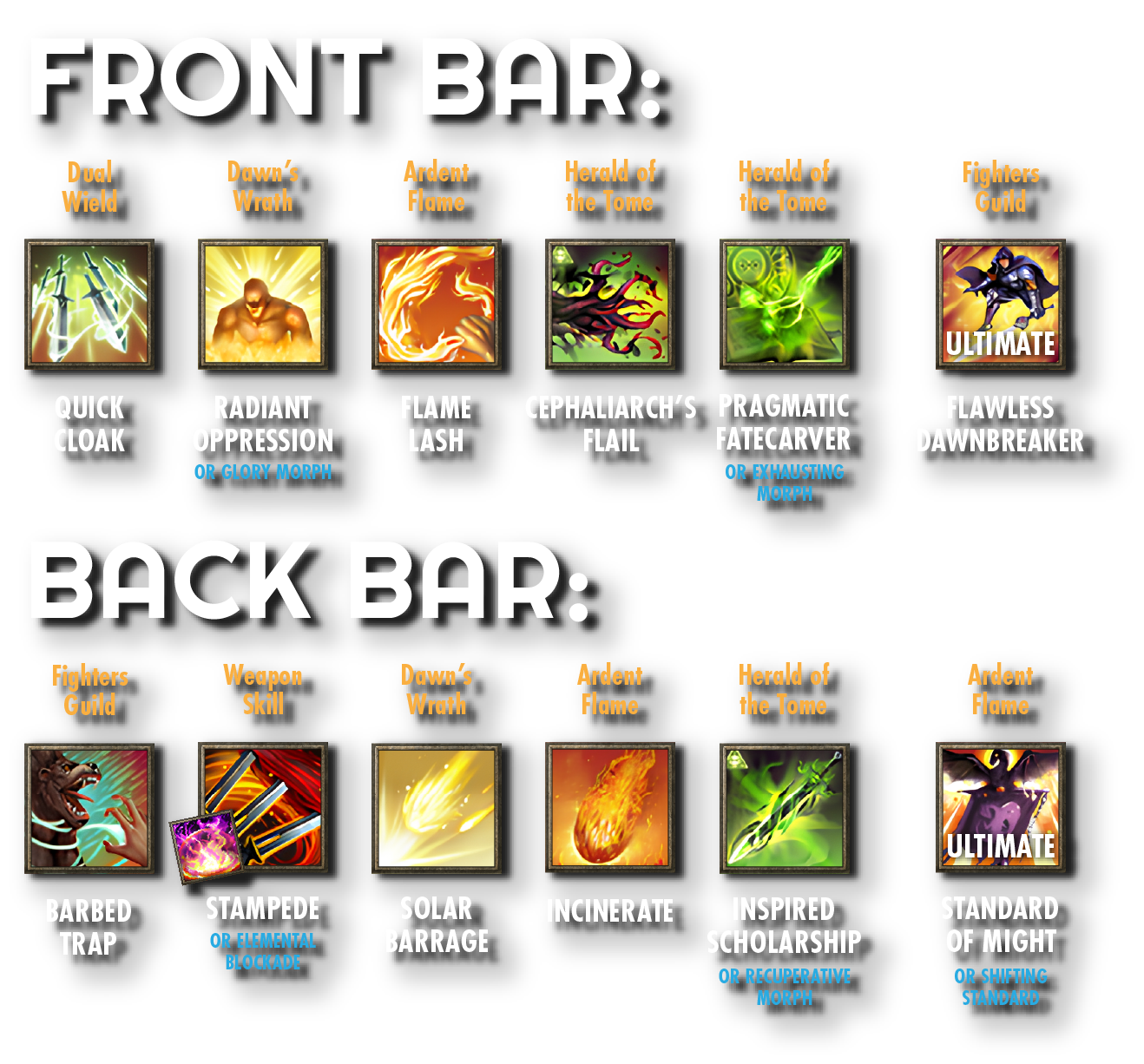 Flame Lash - Advanced Non-Banner Setup