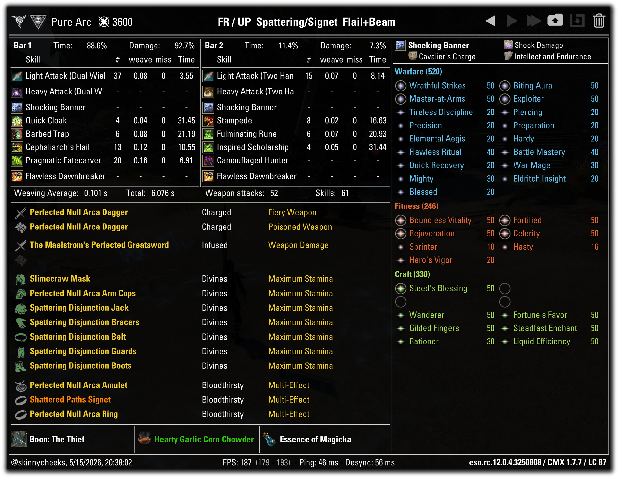Pragmatic Morph | Fate Realigned + Unbound Potential | Spattering Disjunction