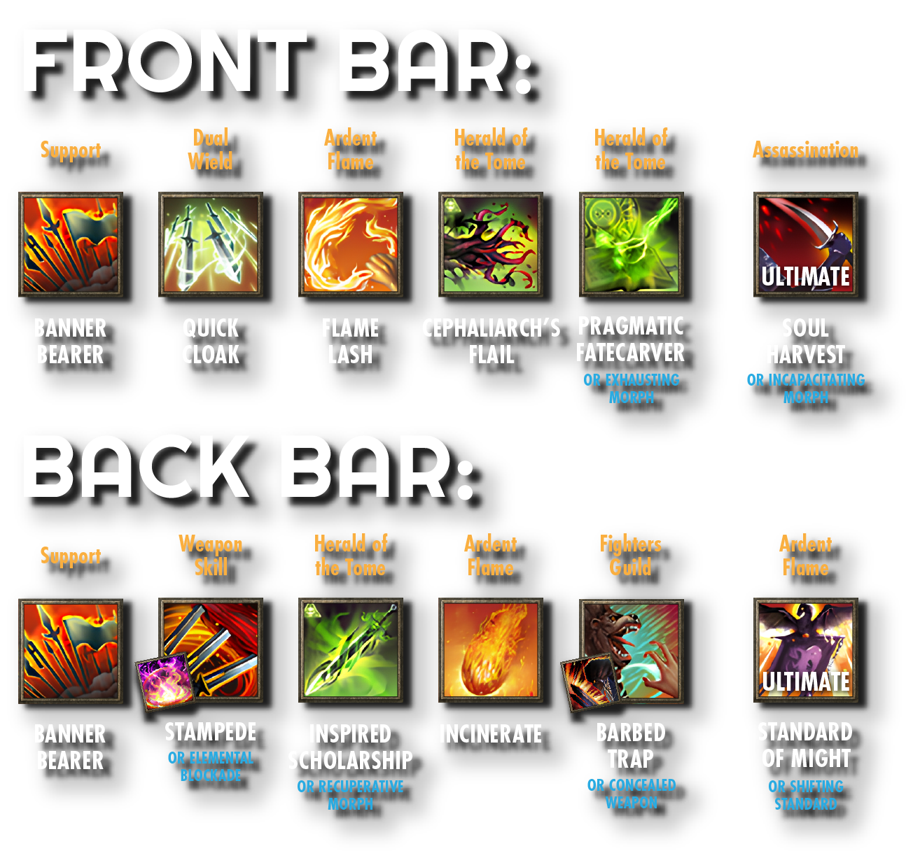 Flame Lash - Banner Bearer Setup