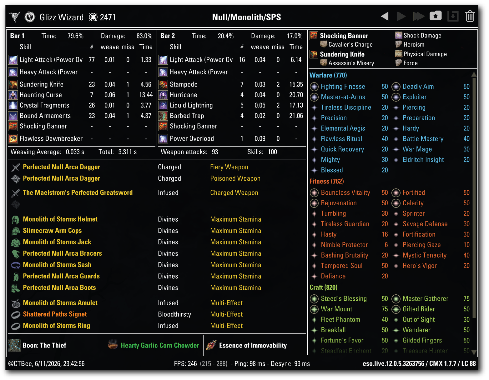 Open with Overload but toggle off before you drop below 170 Ultimate