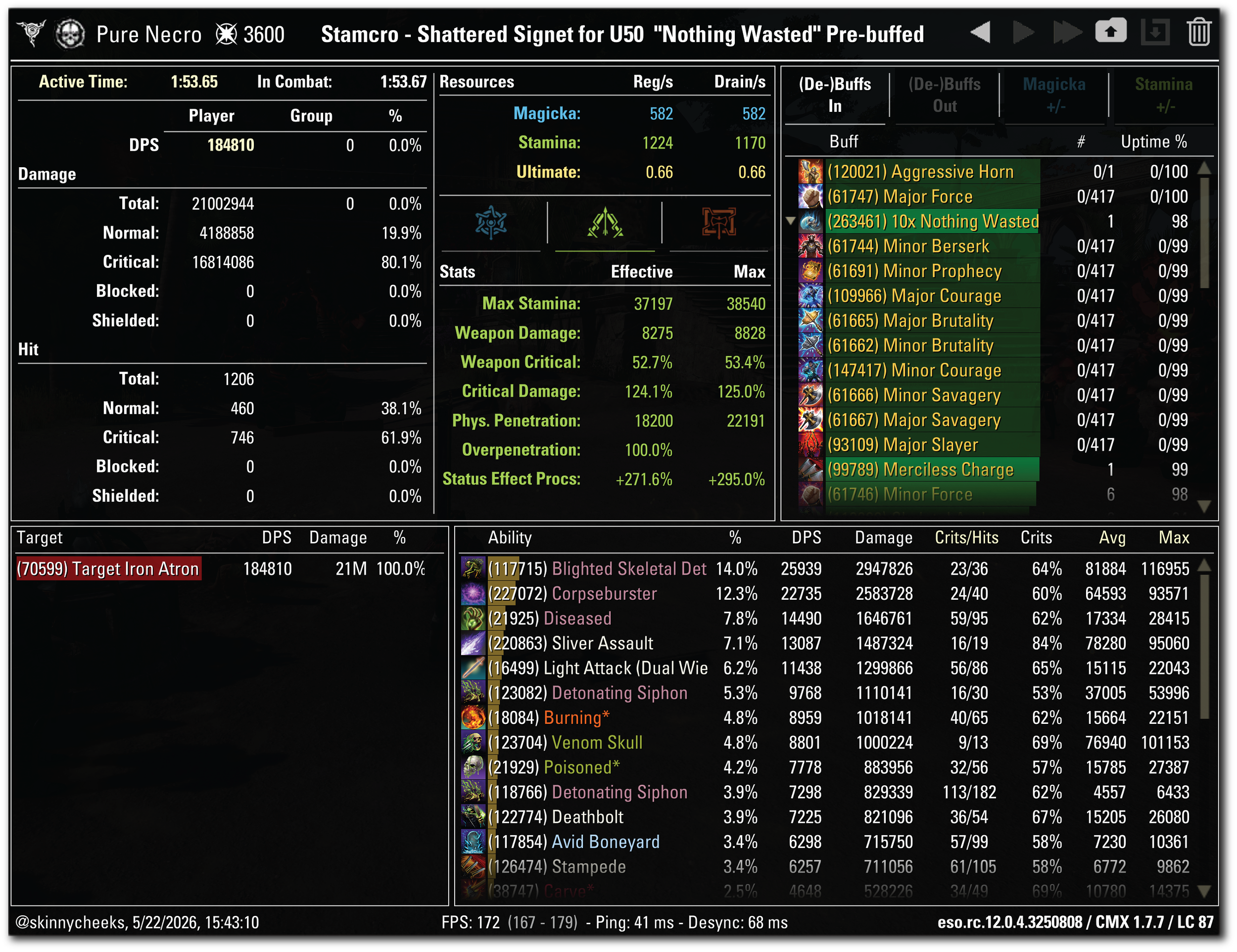 Standard 2-Bar Setup