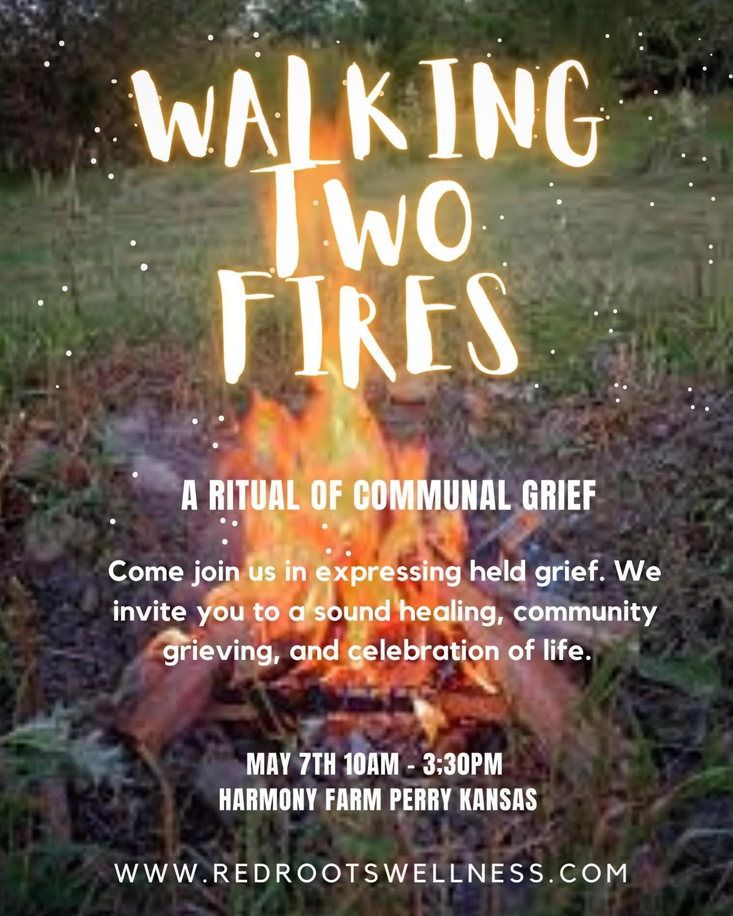 Come join us in expressing held grief. We invite you to a sound healing, supportive community grieving, celebration of life, and nourishing food.
Space will be held by the spirit of the land and loving guides as we share our sorrows, expression, and 