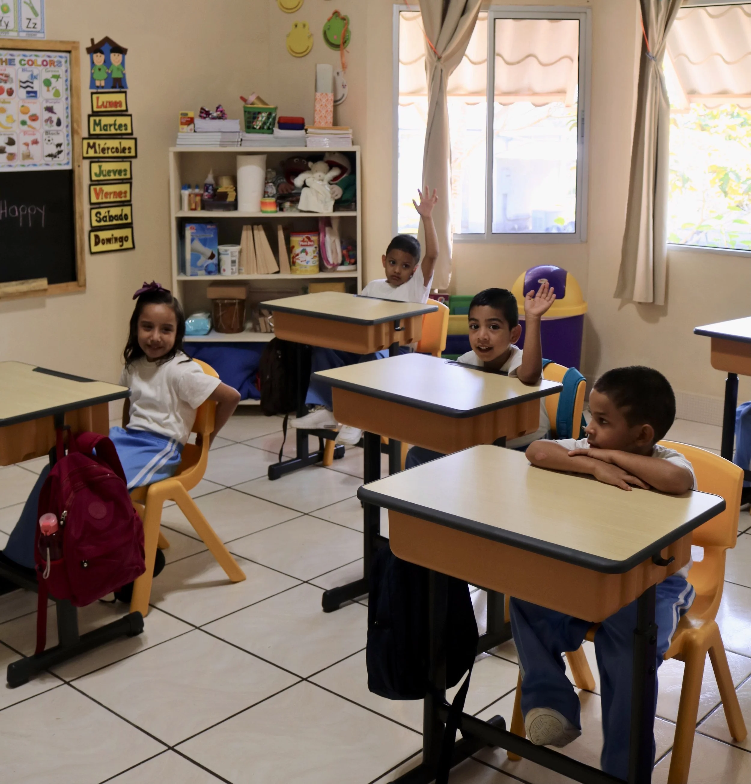 Homeschool classroom