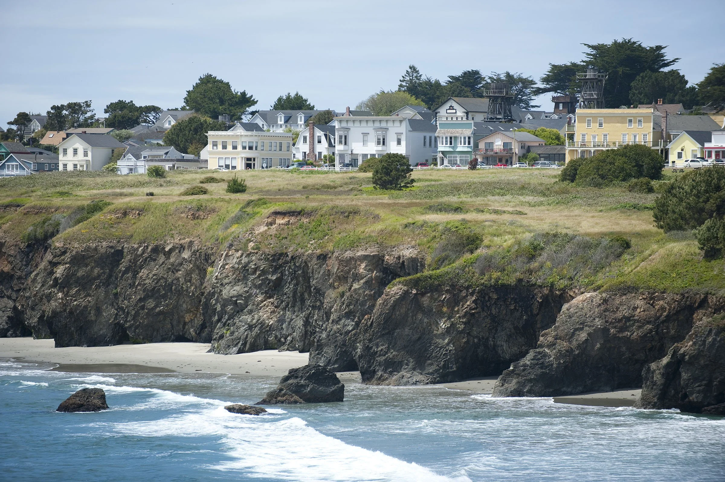 Mendocino Village, California