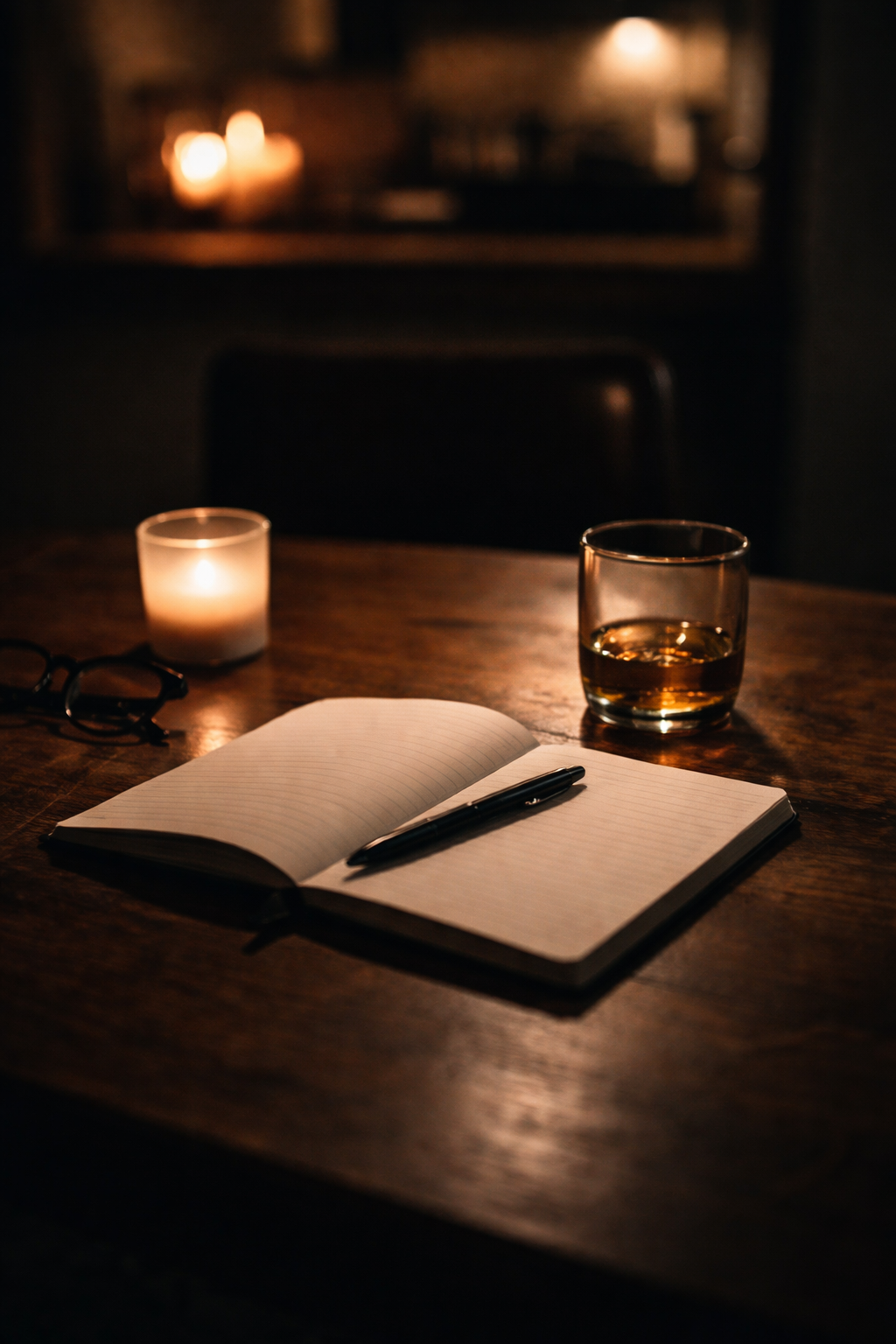 Writing While Watching Her Forget