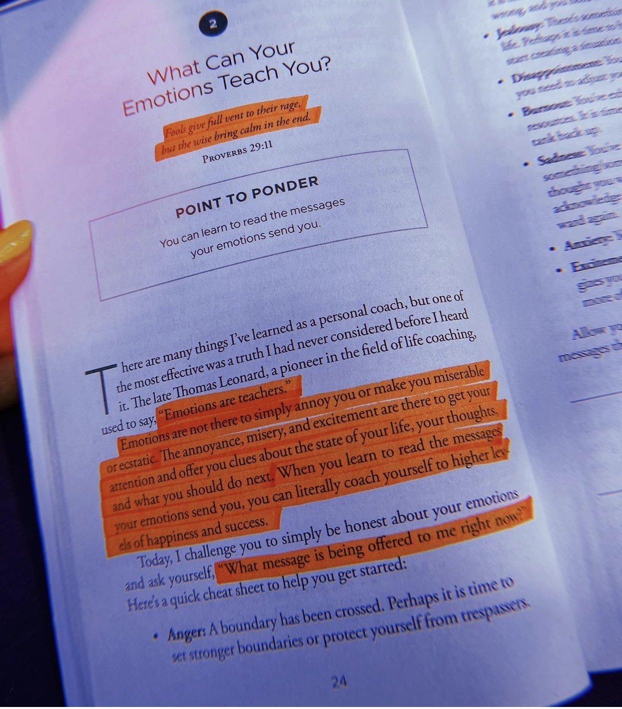 Always be listening to what you need…