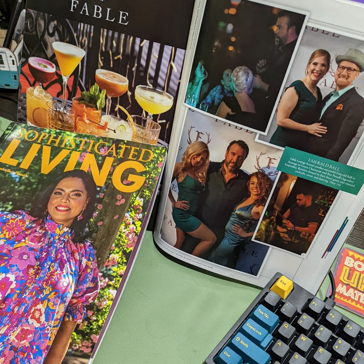 Couldn't be more thrilled to have my images from @fableloungenashville's Emerald Ball in the July/August edition of @sophisticatedliving_nashville magazine! 

@biographysocialmedia
@biography_._photography
@heyits_mikepowell 

#eventphotography #even