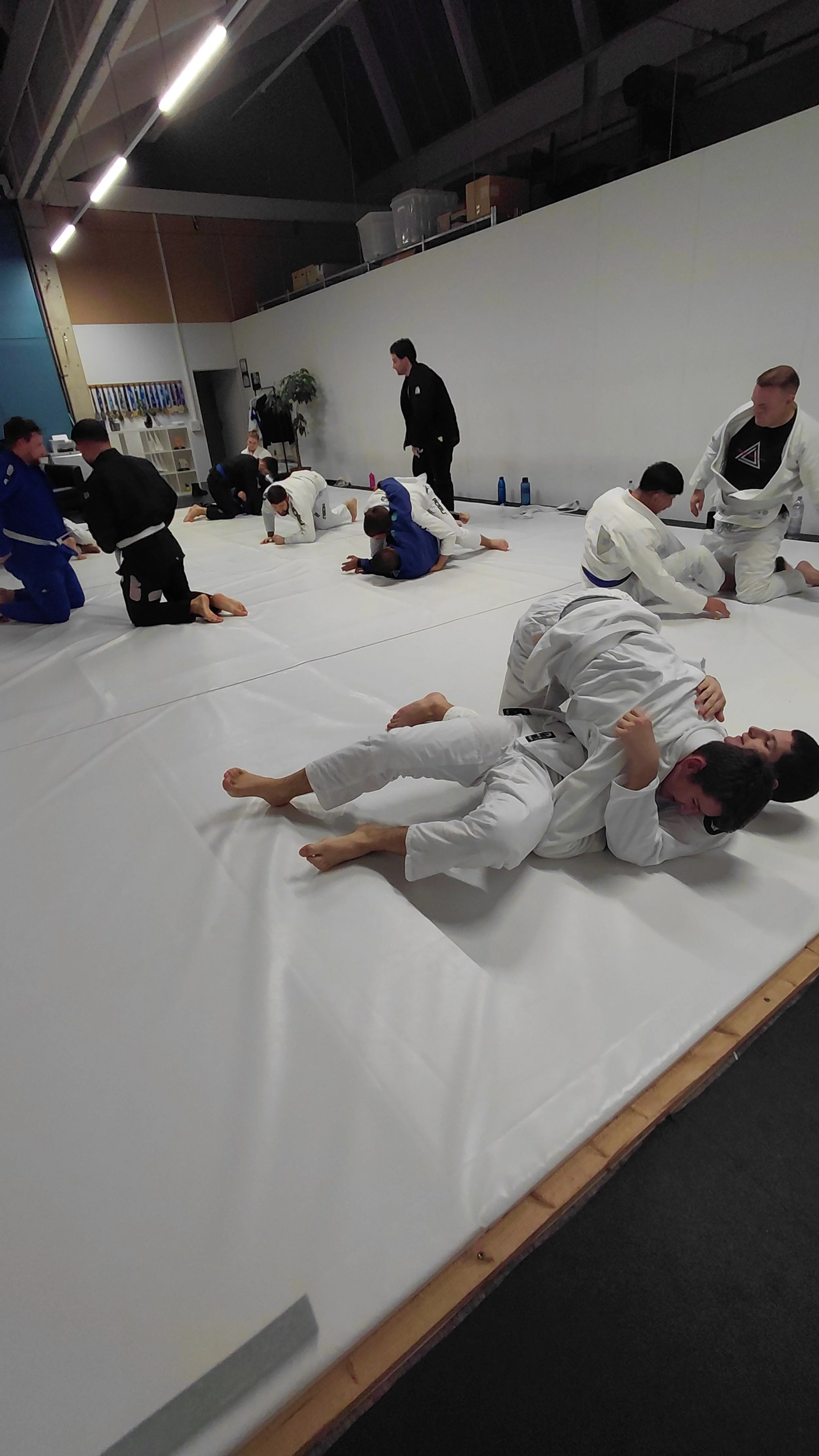 Ungeschriebene Regeln im Jiu-Jitsu-Gym: Platz zum Rollen