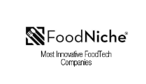 FoodNiche logo with tagline 'Most Innovative FoodTech Companies'.