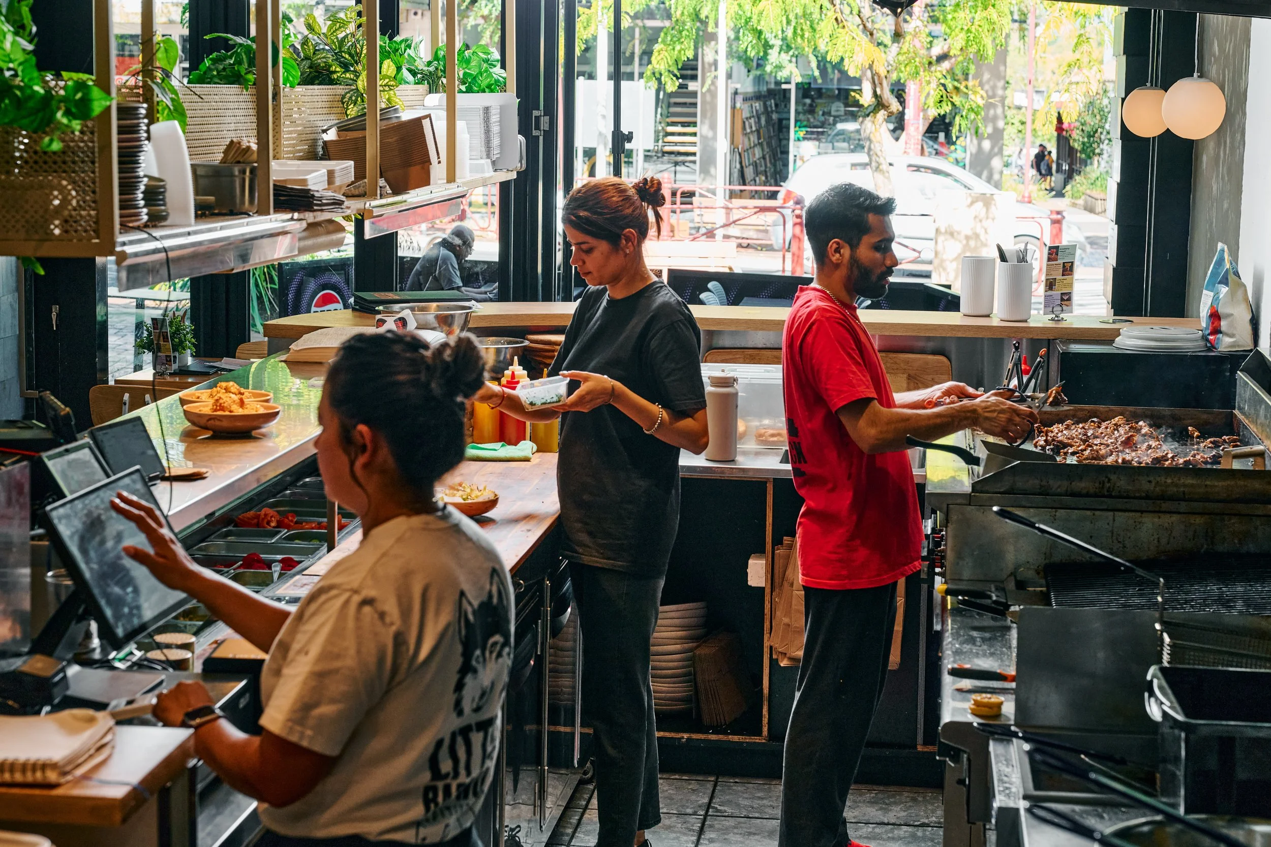 Cooking up a storm at Little Bad Wolf Croydon