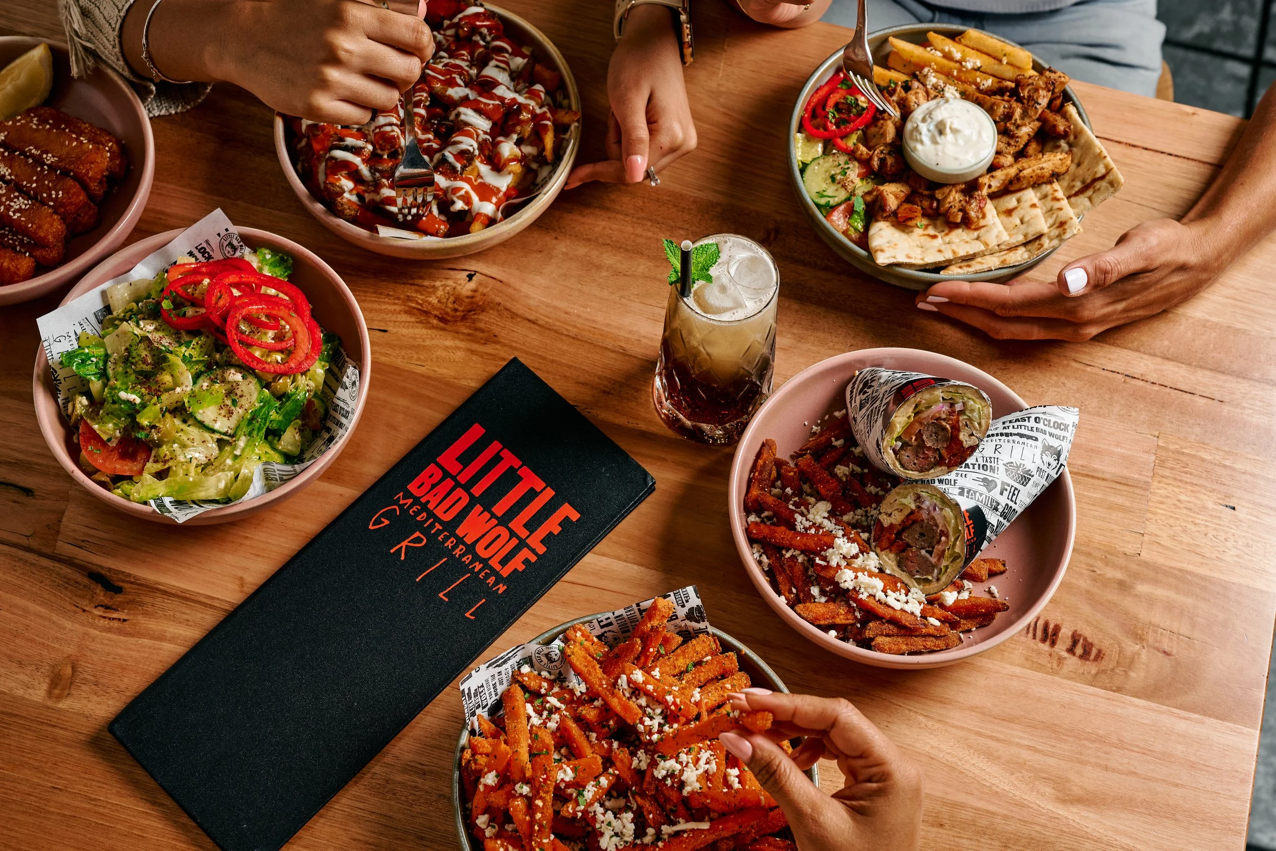 What's on the grill!