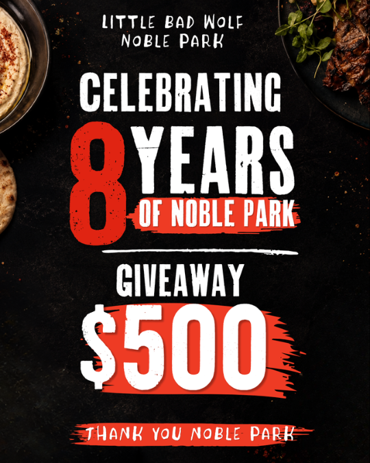 Little Bad Wolf Noble Park $500 Giveaway