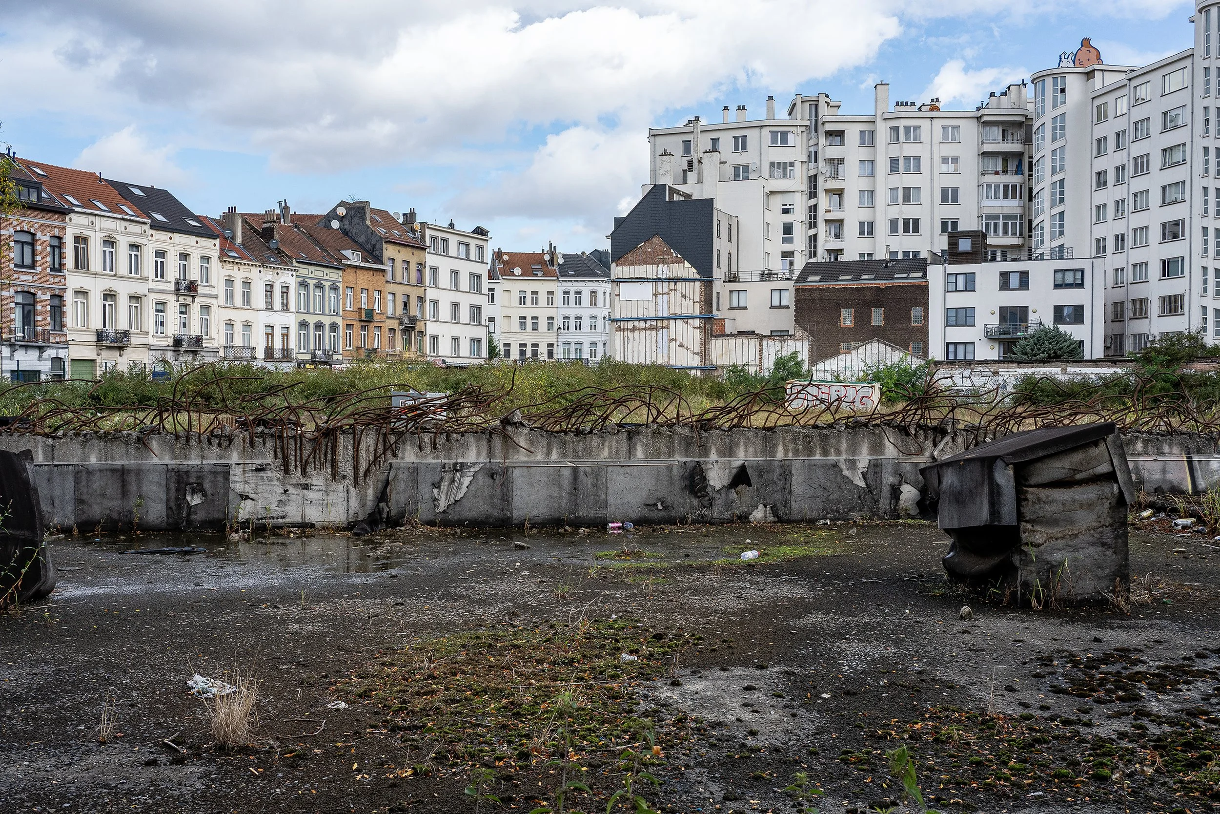 Brussels, area around the Midi train station, 2025