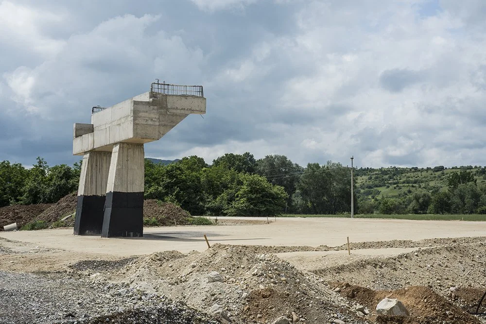 On the road between Krilatitsa and kratovo. North Macedonia, 2019