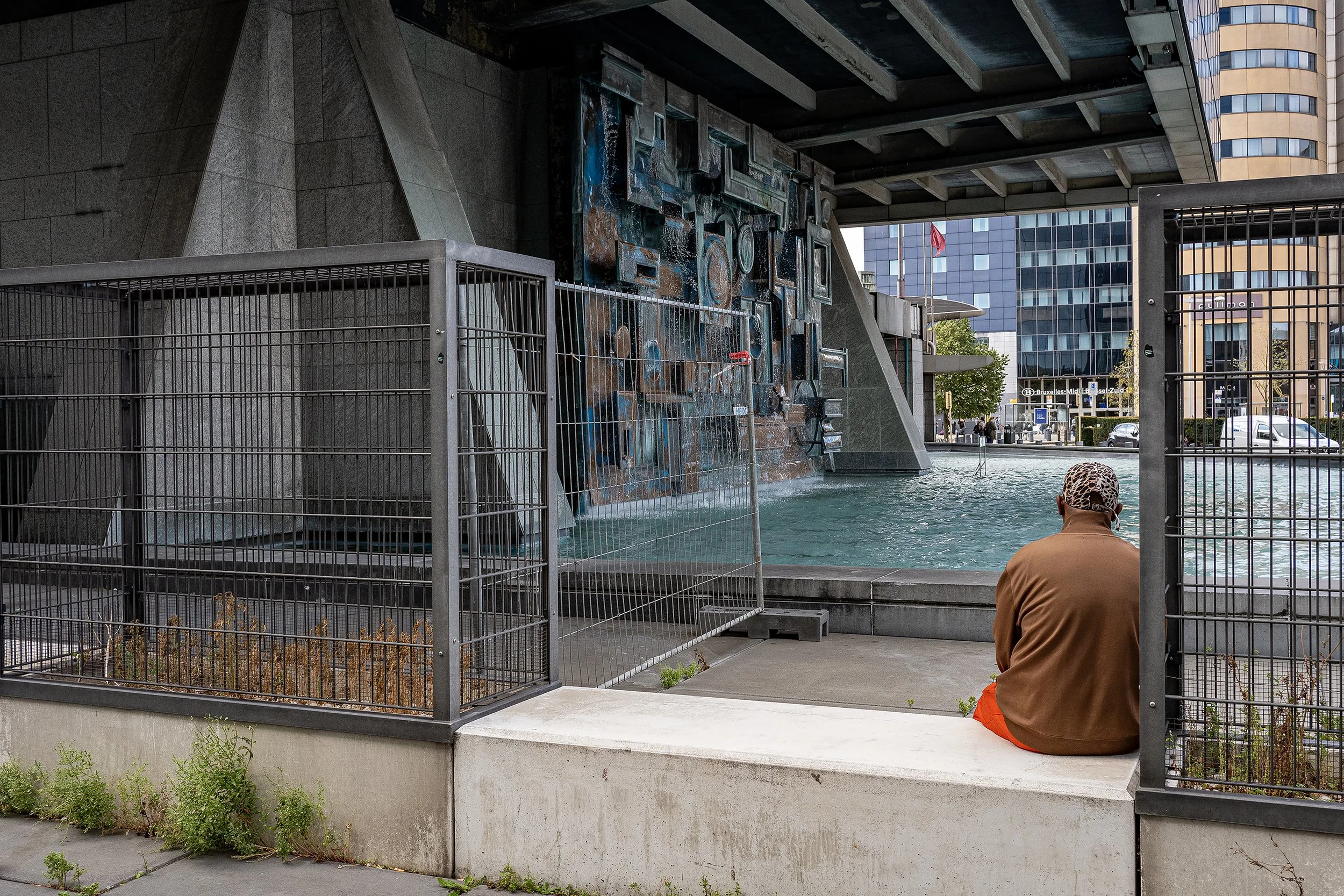 Brussels, area around the Midi train station, 2025