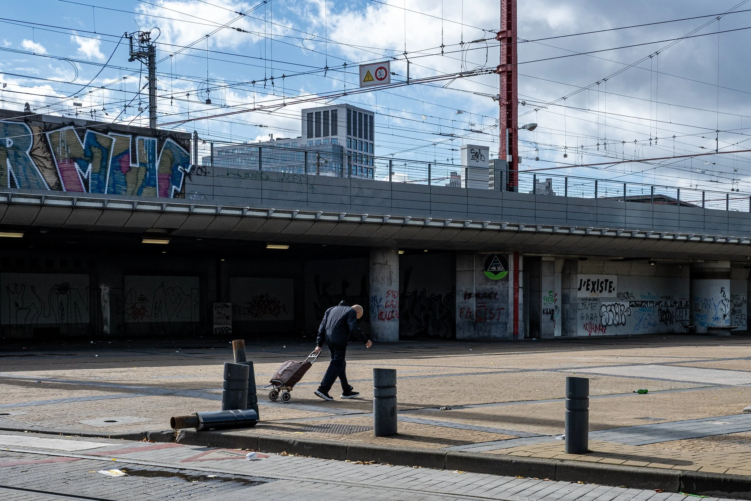 Brussels, area around the Midi train station, 2025