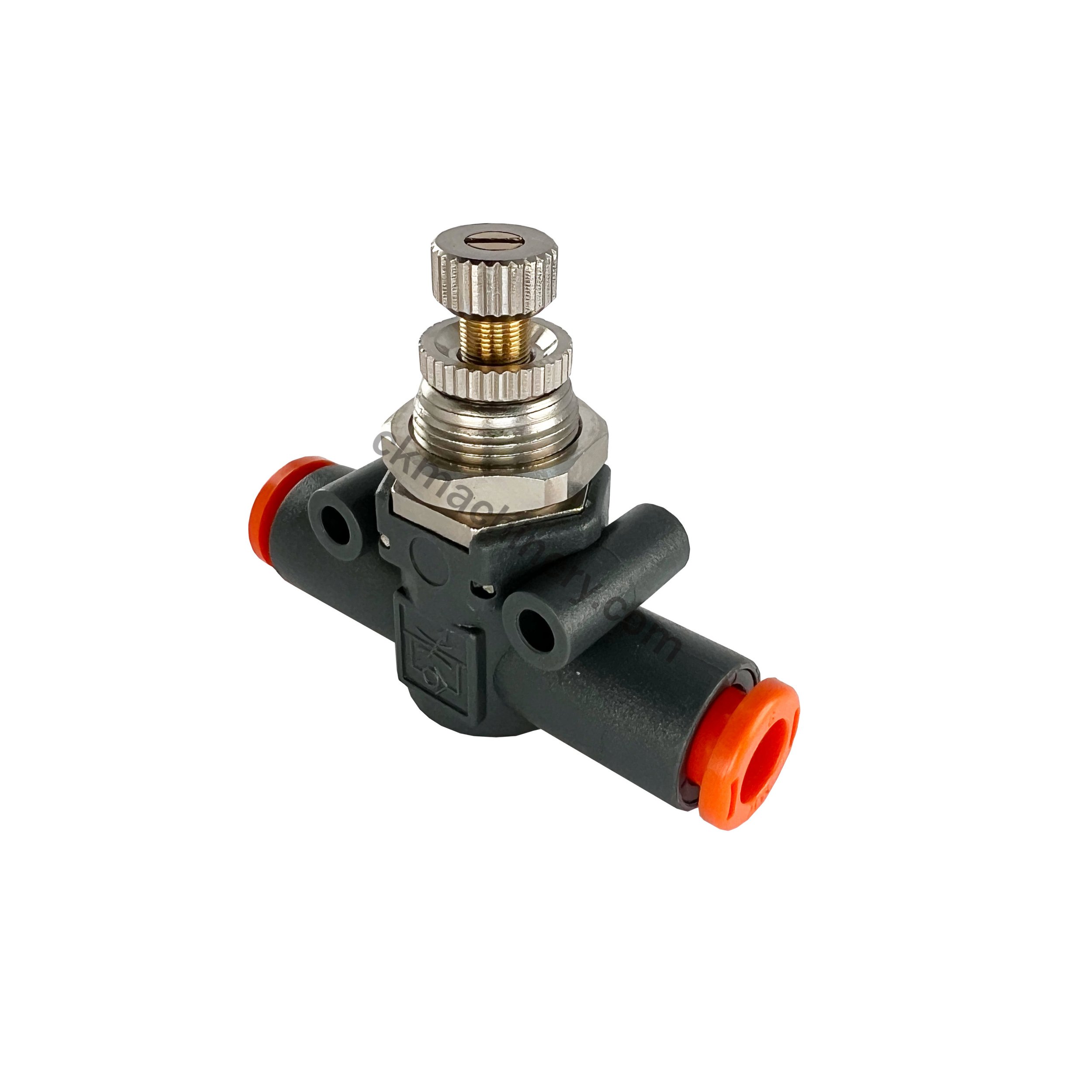 8mm inline flow adjustable air fitting for speed control of pneumatic cylinder