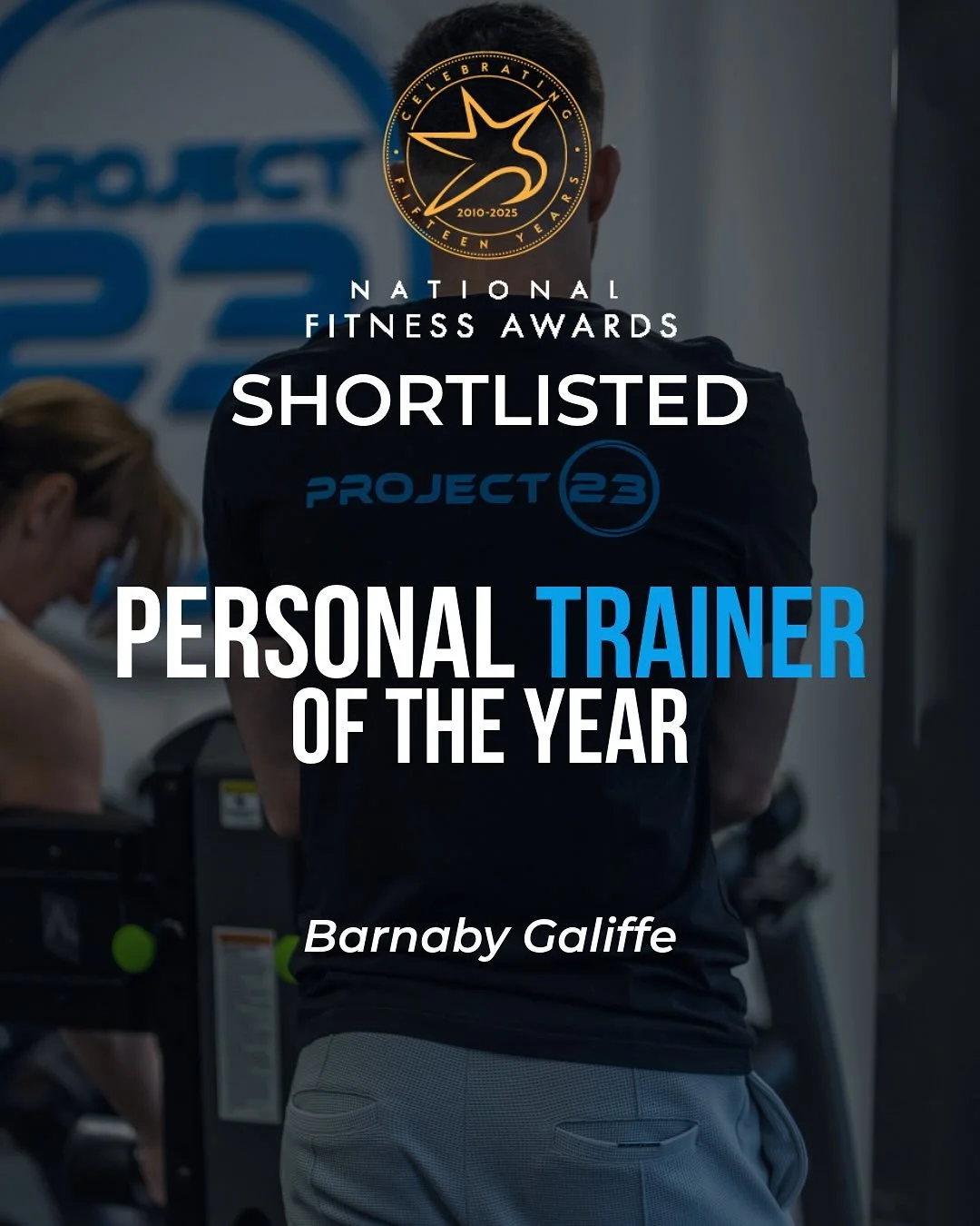 🔹 Shortlisted 🔹
We have also been shortlisted for the 2025 National Fitness Awards🔹Personal Trainer of the year🔹
We are honoured to be recognised for the great results we’ve achieved and the service we provide our clients. 
From day 1 ou