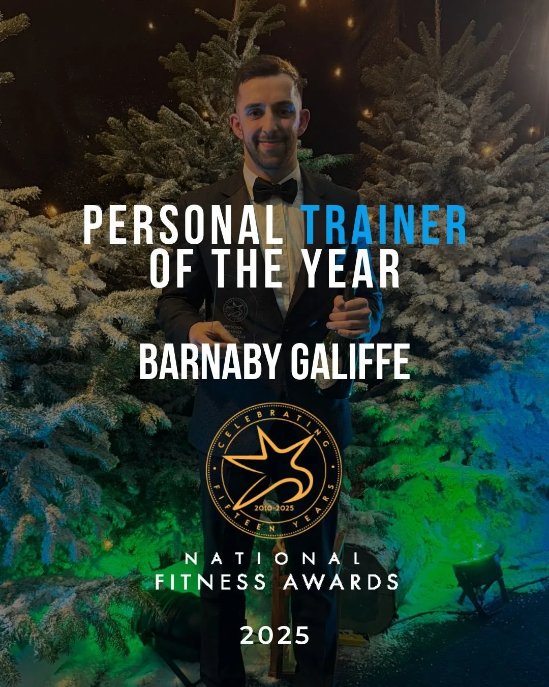 🔹 Personal Trainer of the Year 2025 🔹

We&rsquo;re delighted to announce that at the prestigious 2025 National Fitness Awards, Coach Barney won &lsquo;Personal Trainer of the Year&rsquo; 🥳 @national_fitness_awards 

This is an amazing achievement 
