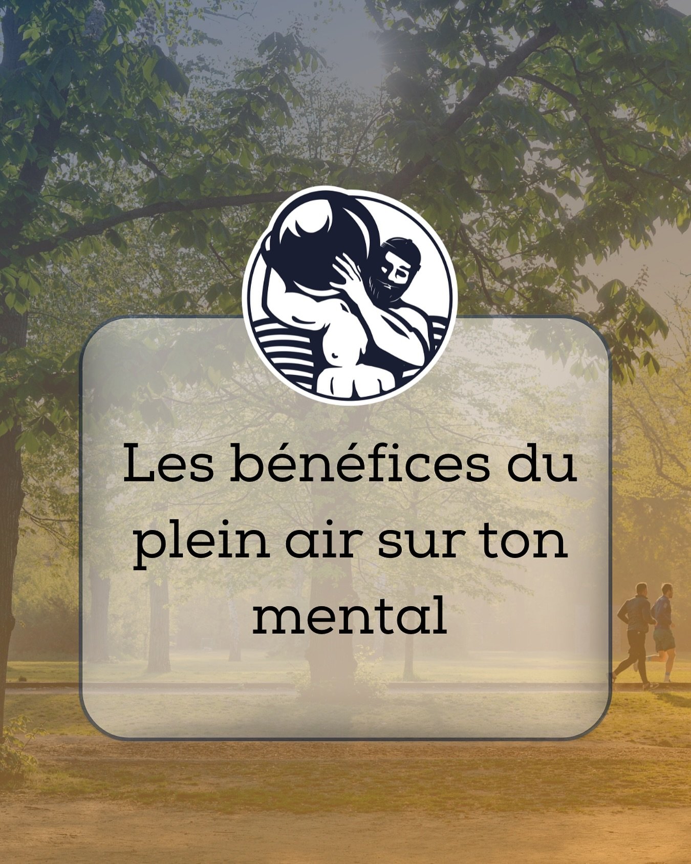 Respire. Regarde autour de toi. T&rsquo;es dehors. Et ton mental te dit merci.
Marcher, courir ou s&rsquo;entra&icirc;ner en plein air ne fait pas que booster ton cardio&hellip; &Ccedil;a lib&egrave;re aussi ton esprit.

🌳 La nature agit comme un &l