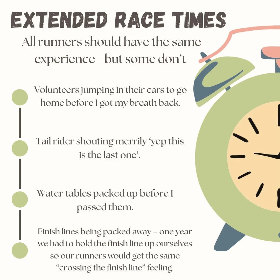 Extending Race Times