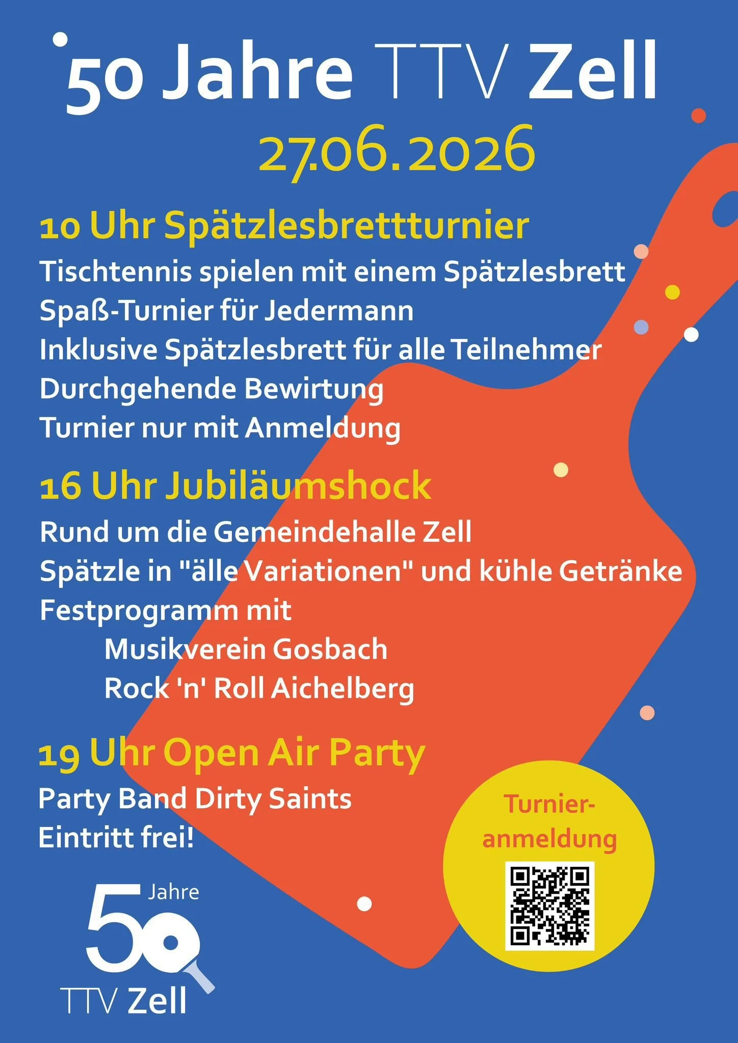 Jubiläumsfesttag am 27.06.2026